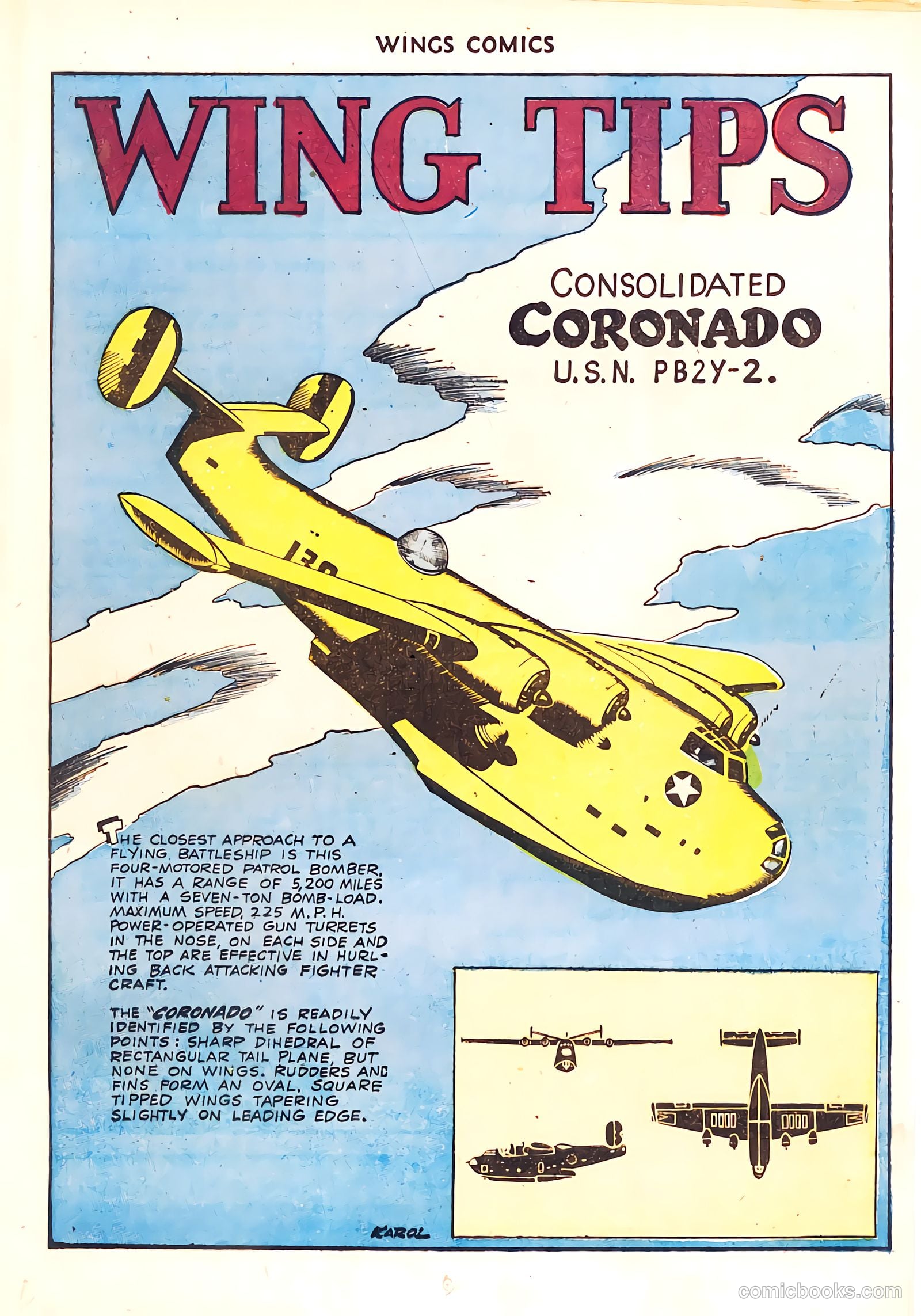 Wings Comics #37 (1943) — page 33 of 60