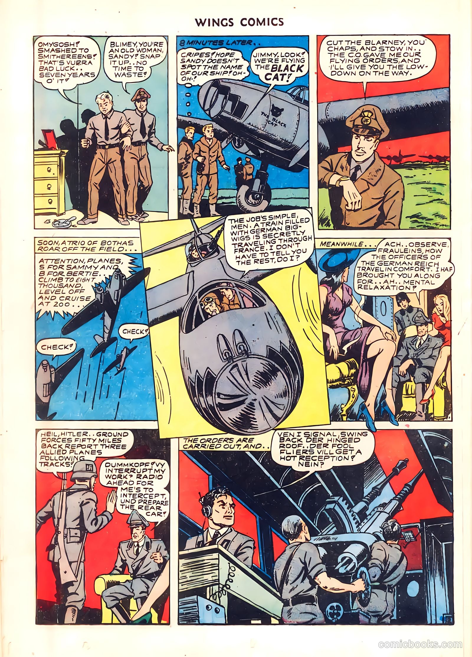 Wings Comics #37 (1943) — page 36 of 60
