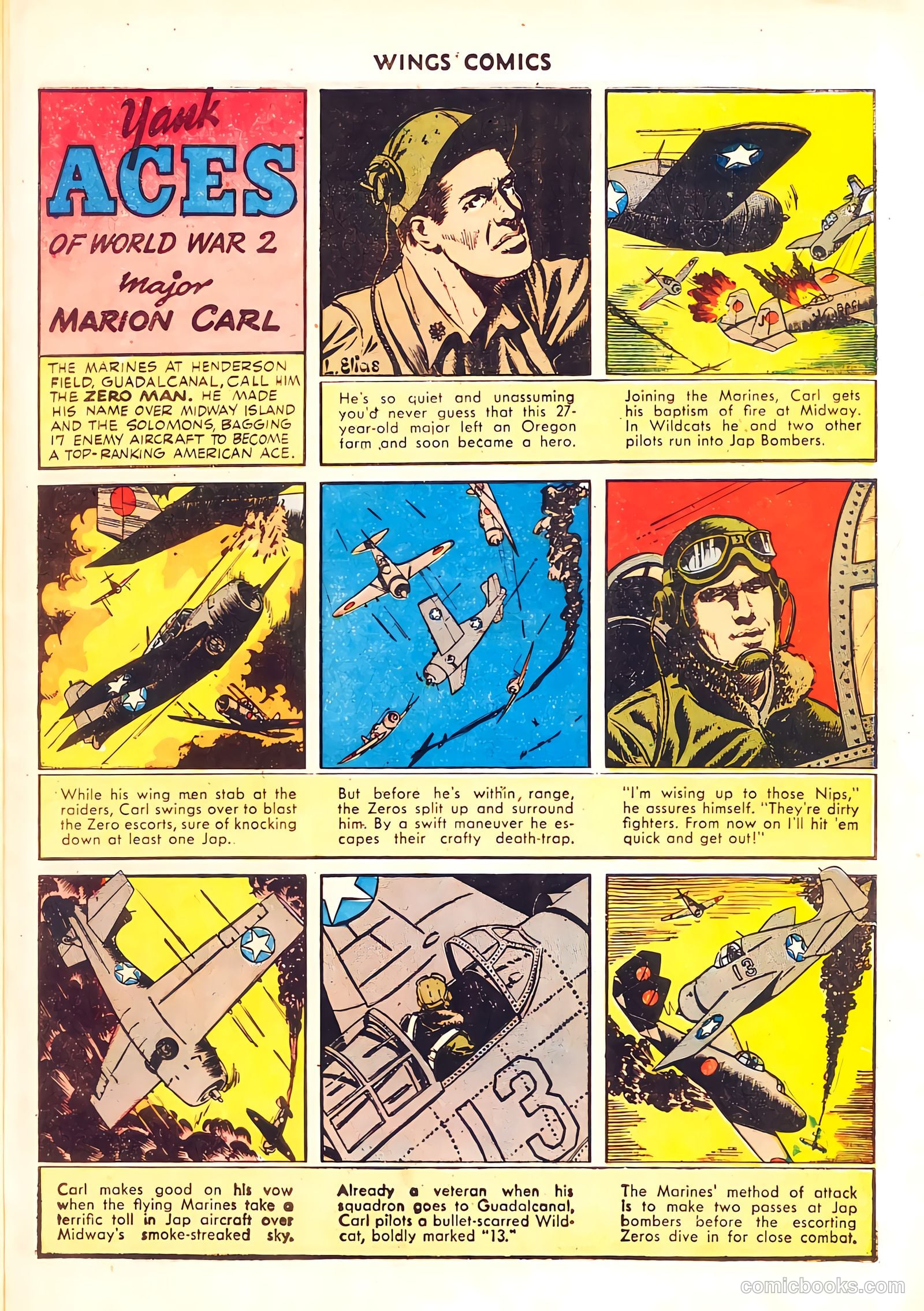 Wings Comics #37 (1943) — page 41 of 60