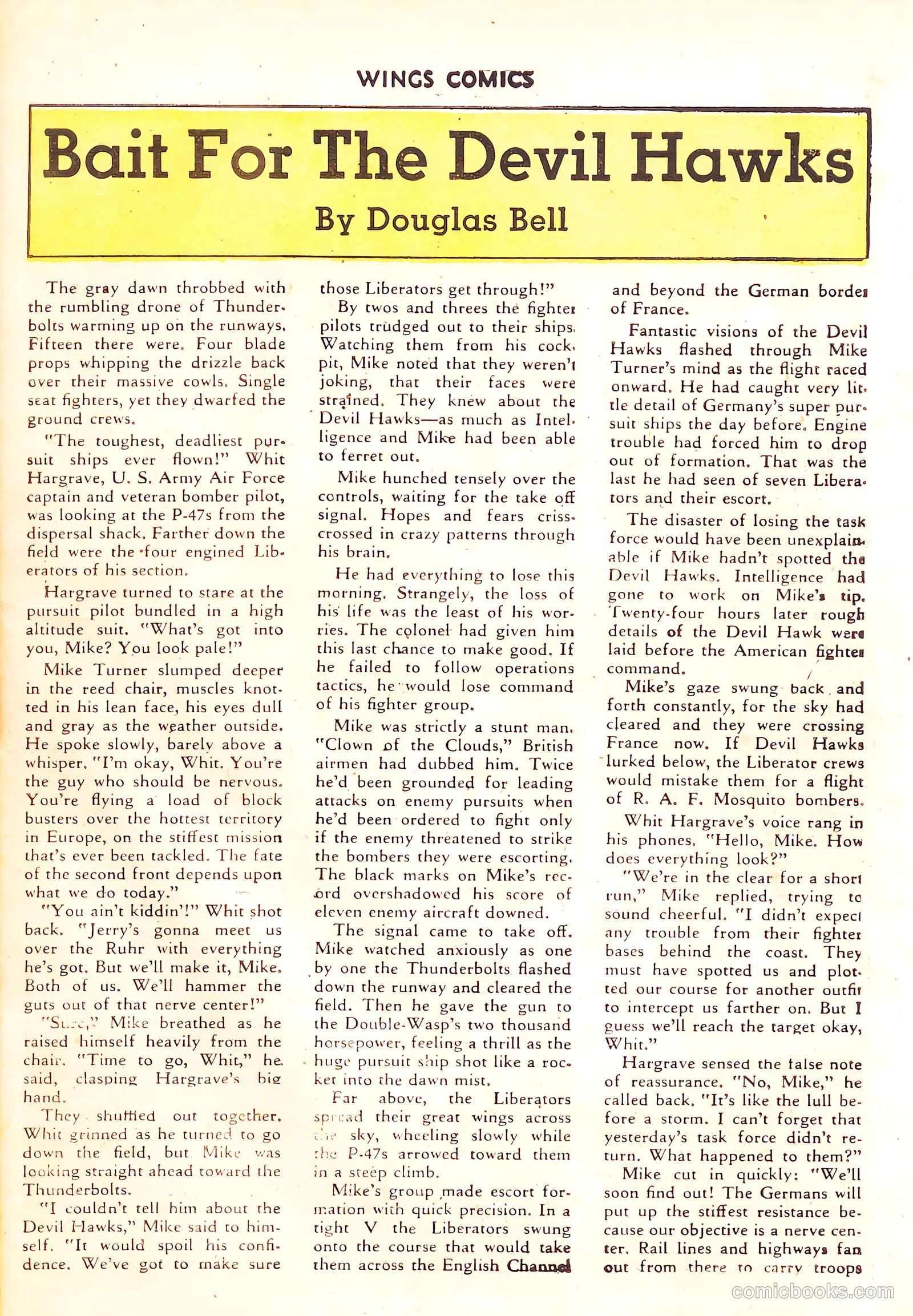 Wings Comics #37 (1943) — page 49 of 60