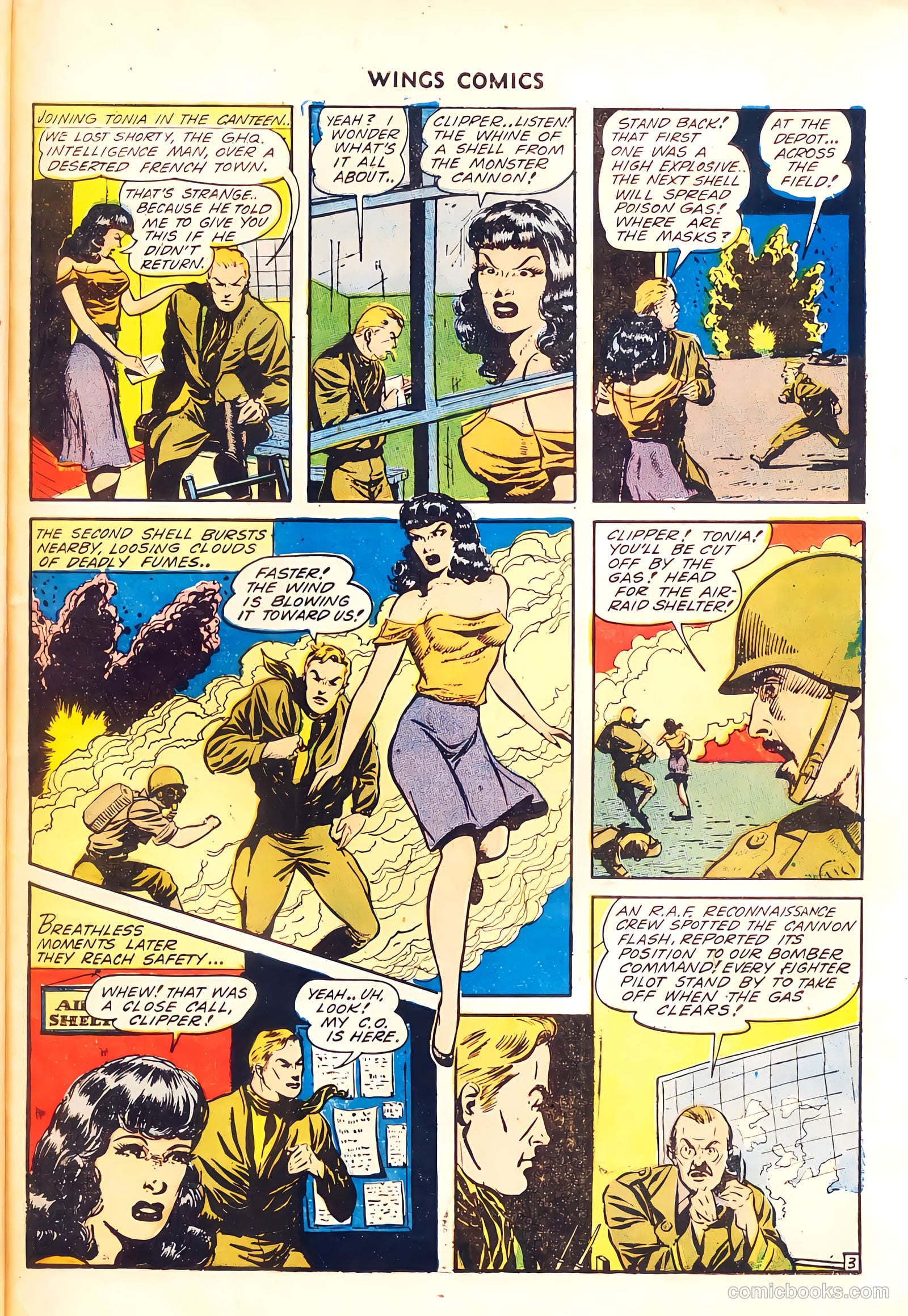 Wings Comics #37 (1943) — page 53 of 60