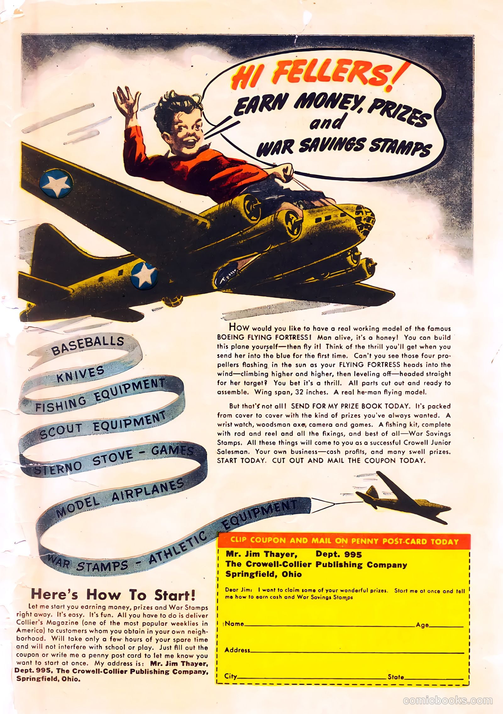 Wings Comics #37 (1943) — page 59 of 60