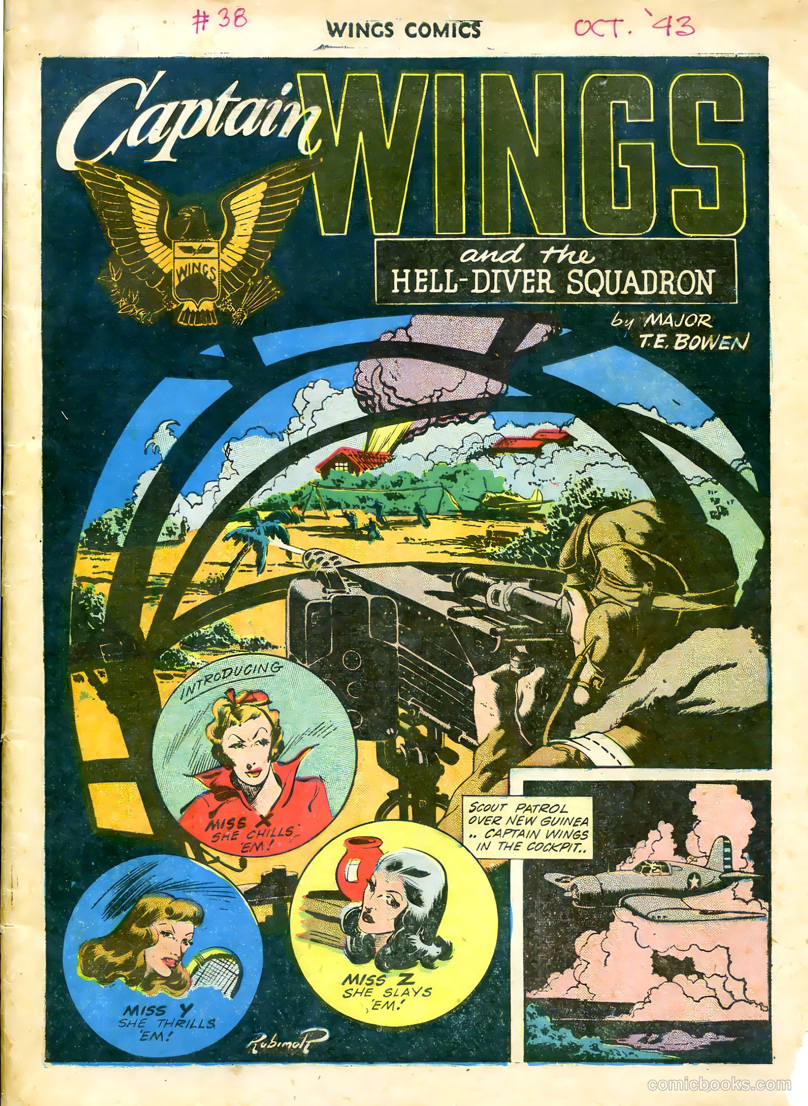 Wings Comics #38 (1943) — page 3 of 60
