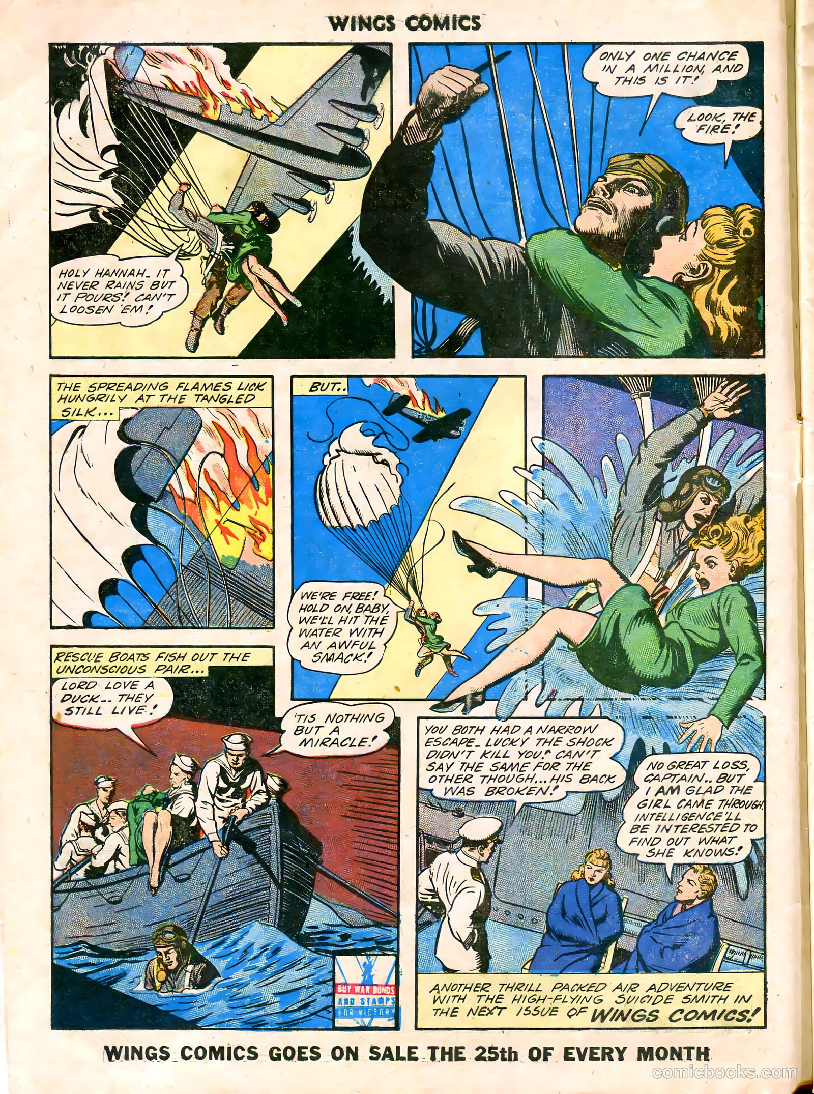 Wings Comics #38 (1943) — page 18 of 60