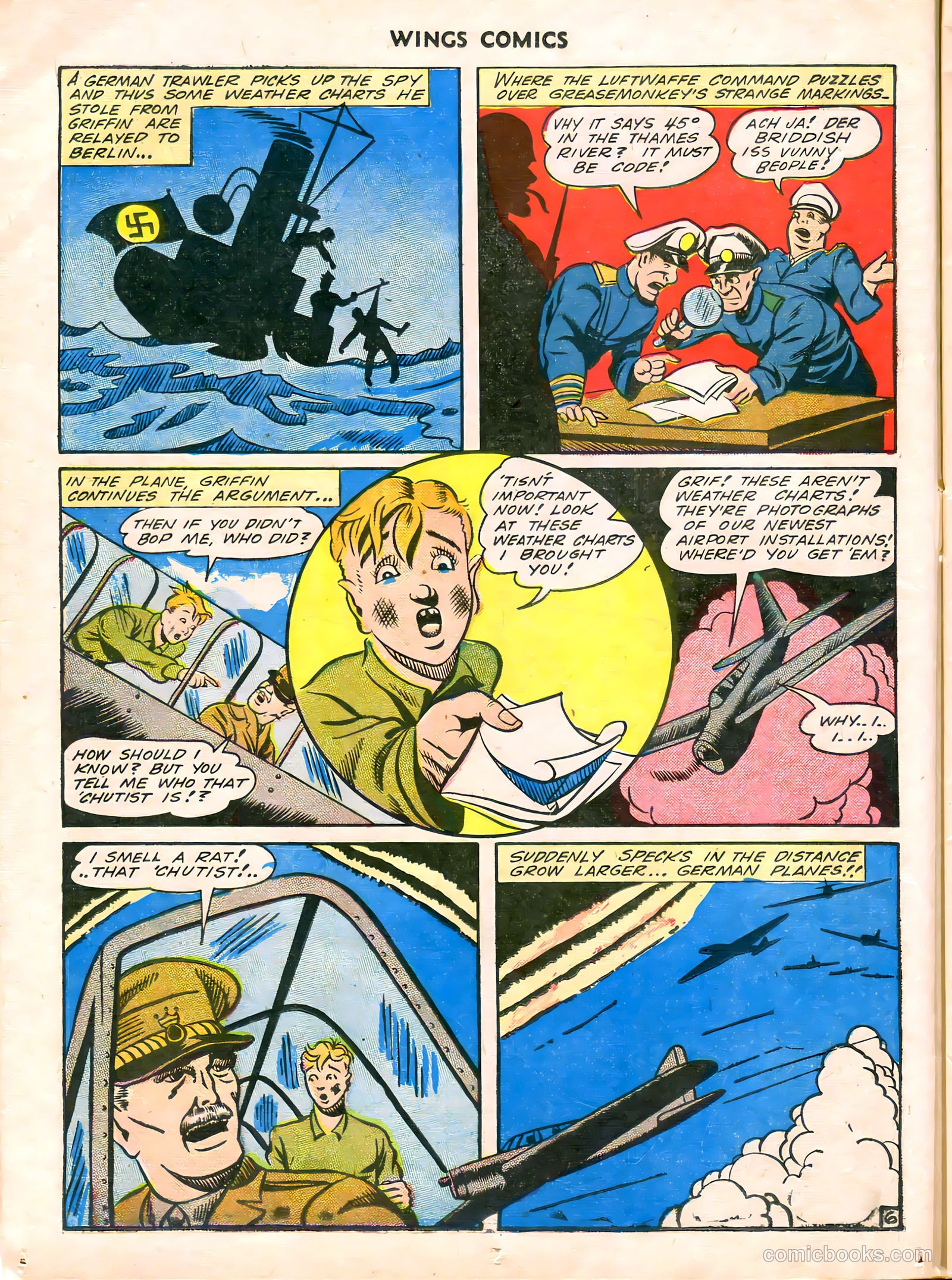 Wings Comics #38 (1943) — page 24 of 60