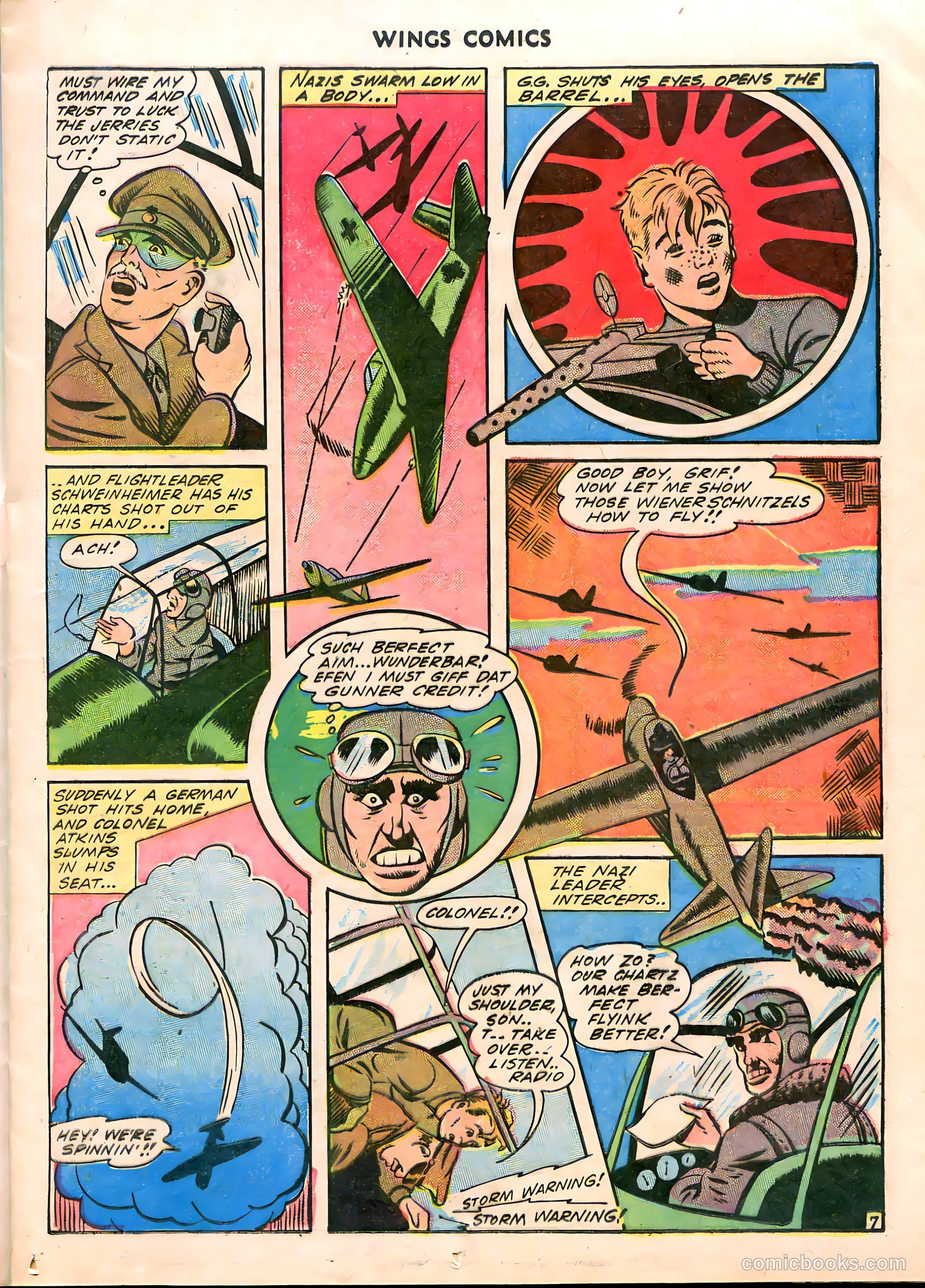 Wings Comics #38 (1943) — page 25 of 60