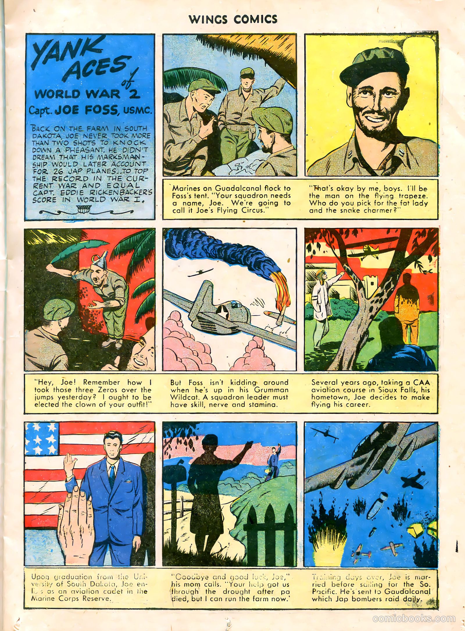 Wings Comics #38 (1943) — page 27 of 60