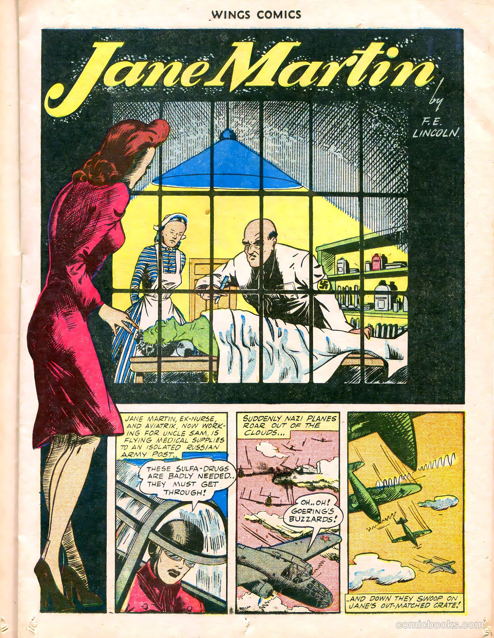 Wings Comics #38 (1943) — page 29 of 60