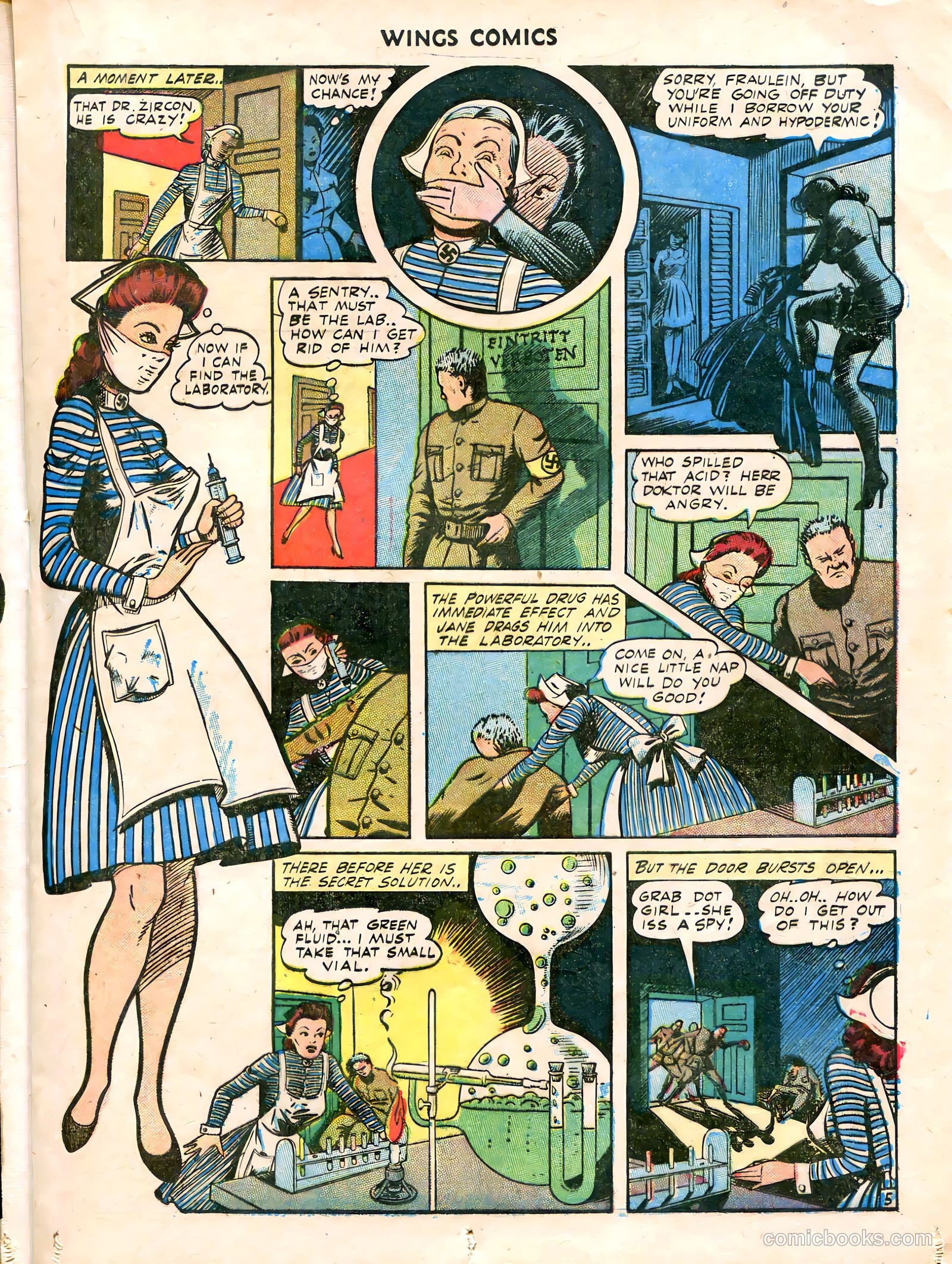 Wings Comics #38 (1943) — page 33 of 60