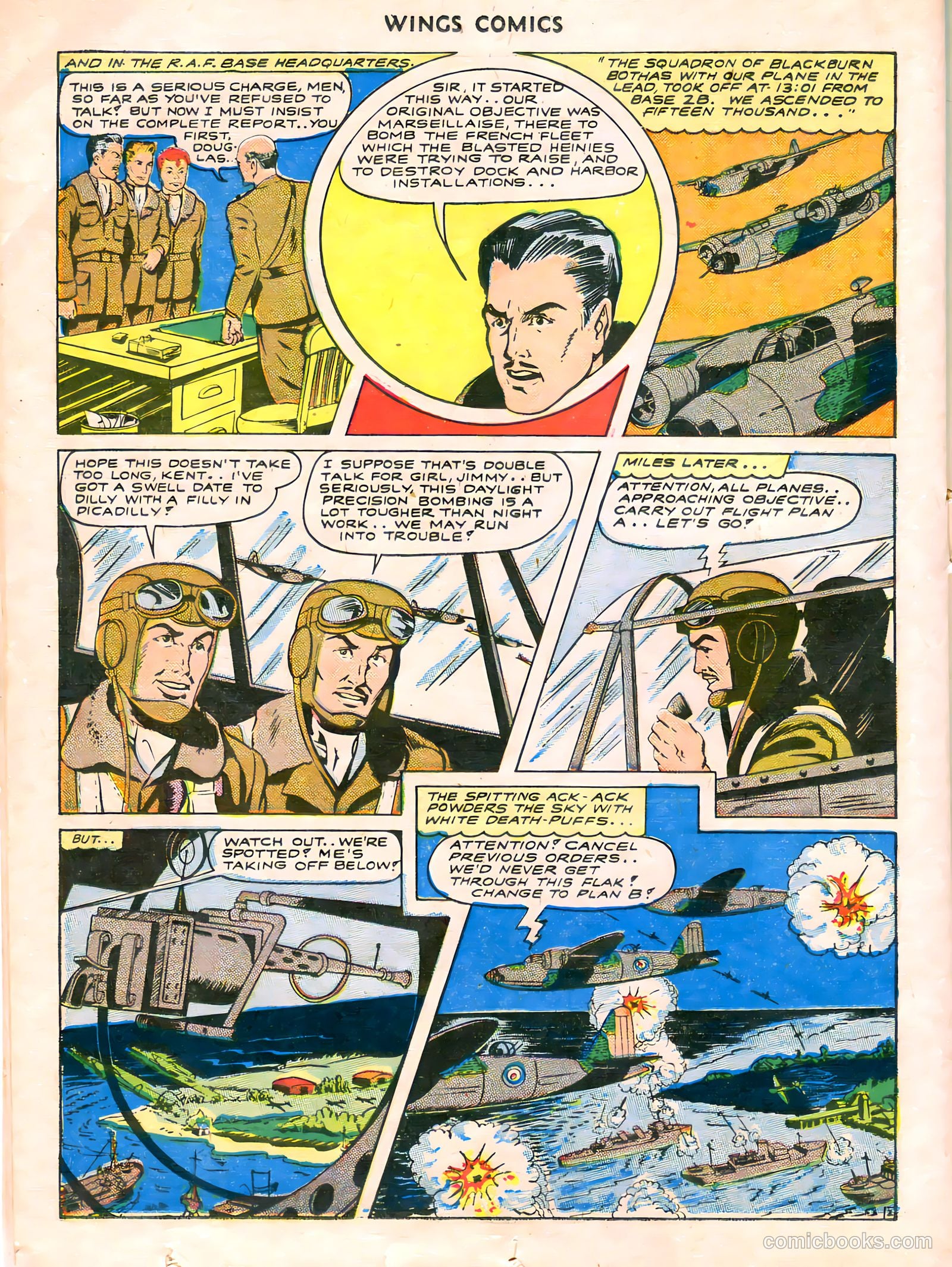 Wings Comics #38 (1943) — page 38 of 60