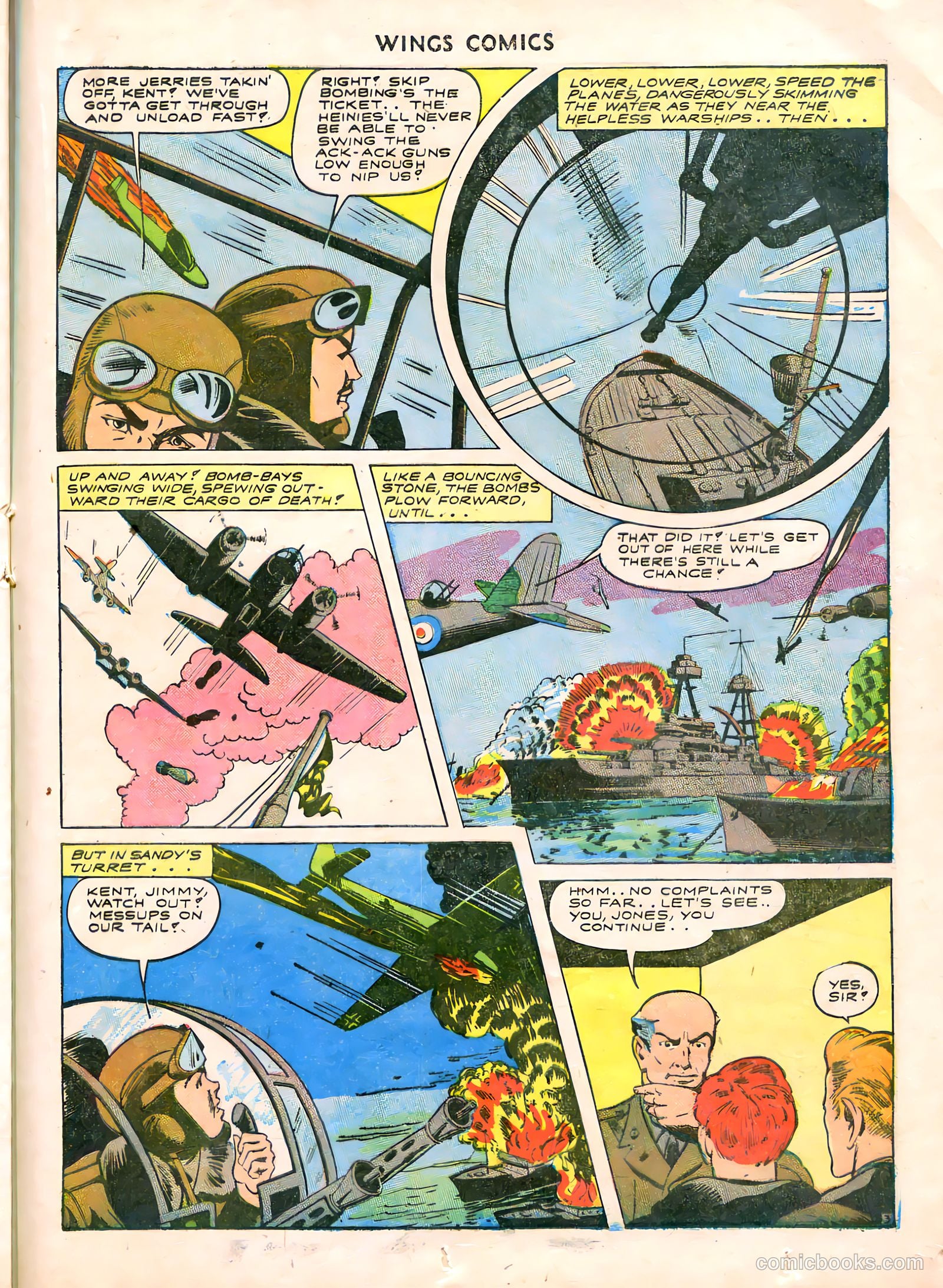 Wings Comics #38 (1943) — page 39 of 60