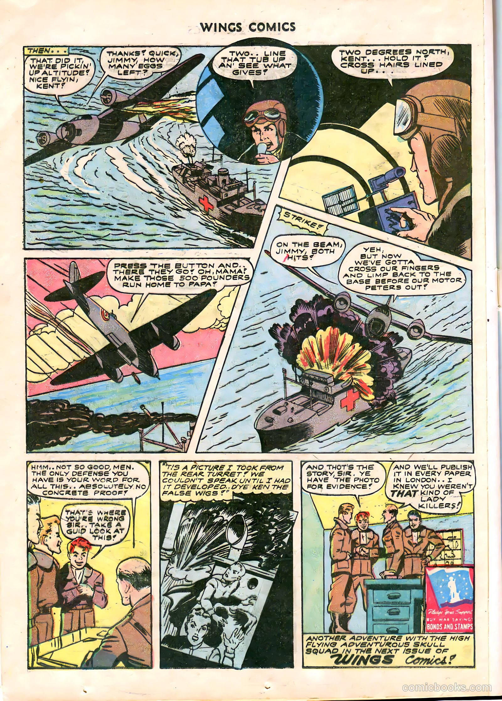 Wings Comics #38 (1943) — page 42 of 60