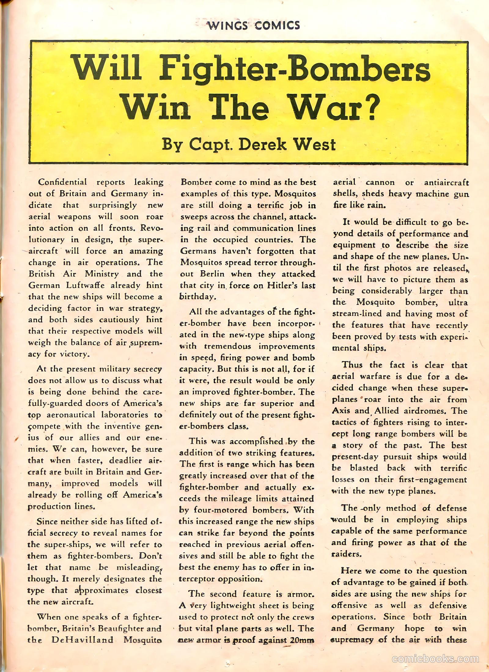 Wings Comics #38 (1943) — page 43 of 60