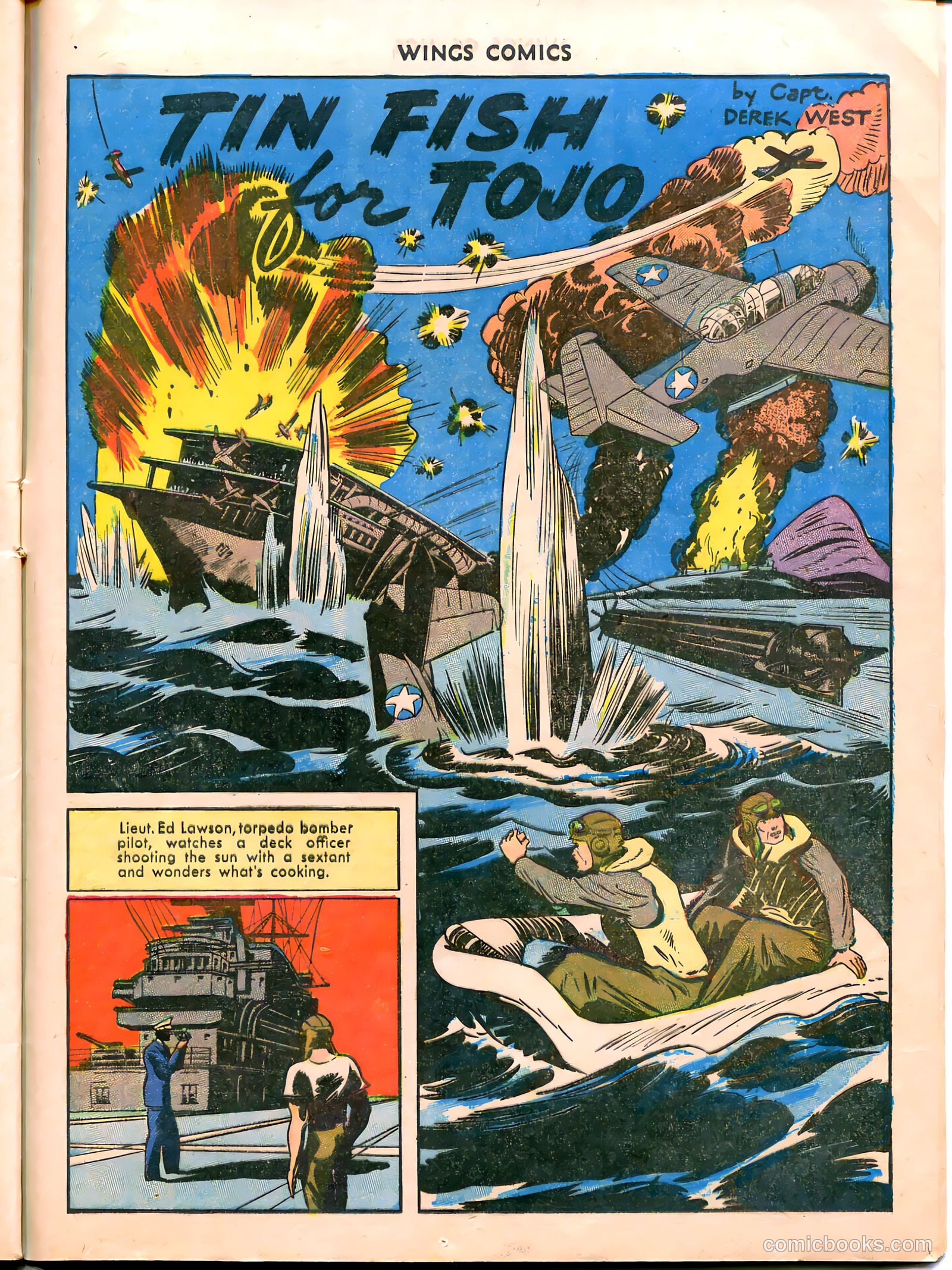 Wings Comics #38 (1943) — page 45 of 60