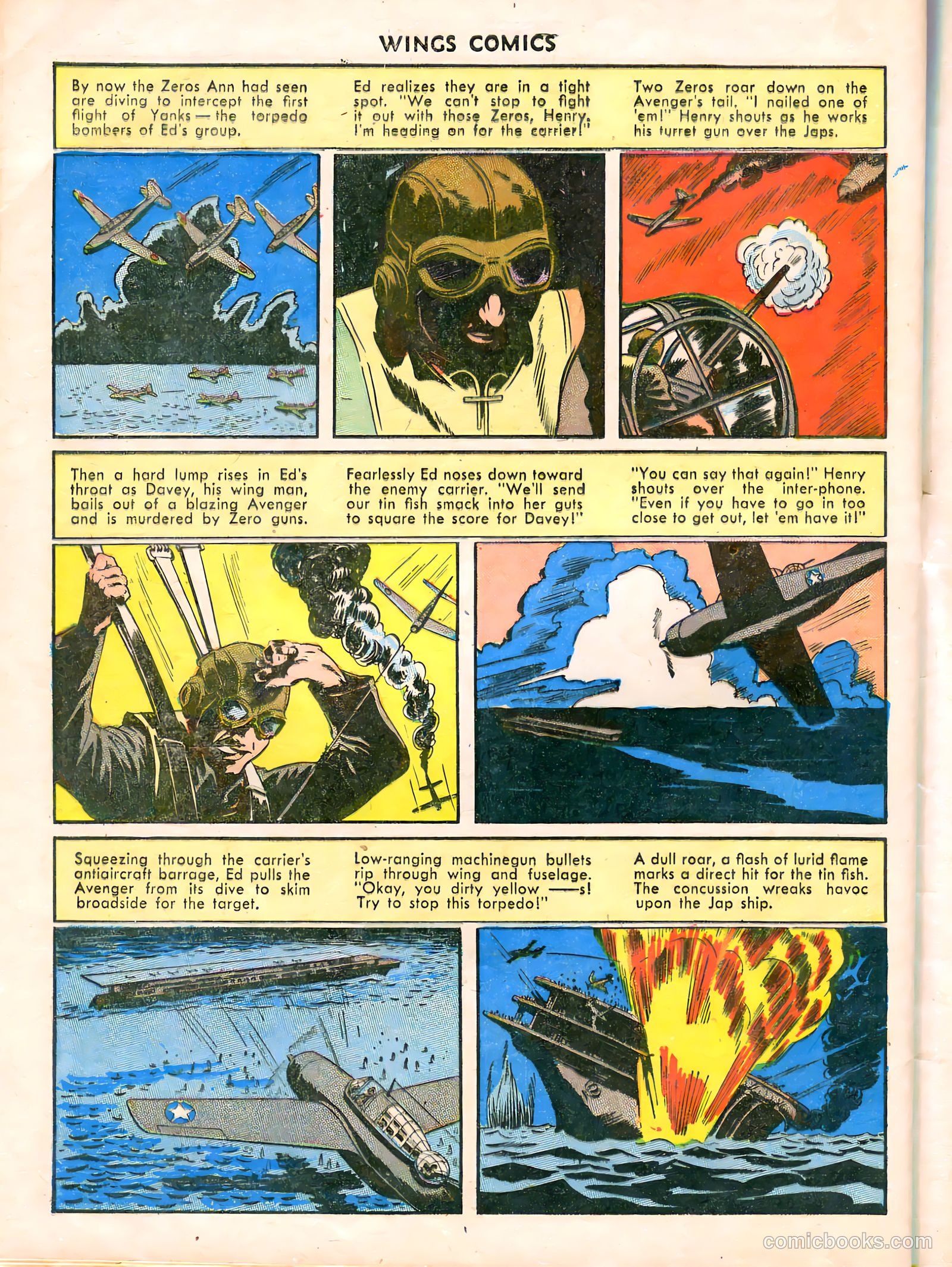 Wings Comics #38 (1943) — page 48 of 60