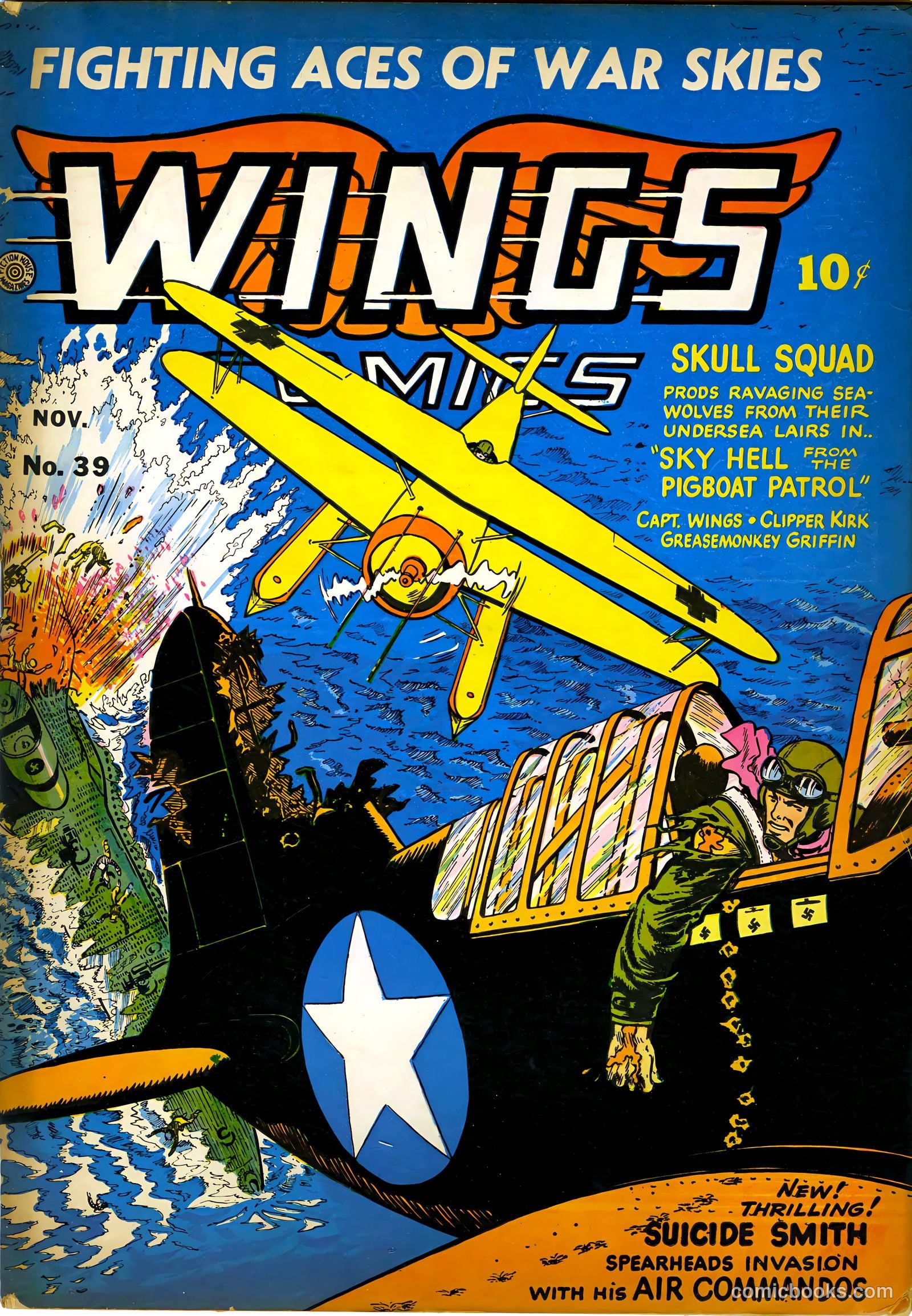 Wings Comics #39
