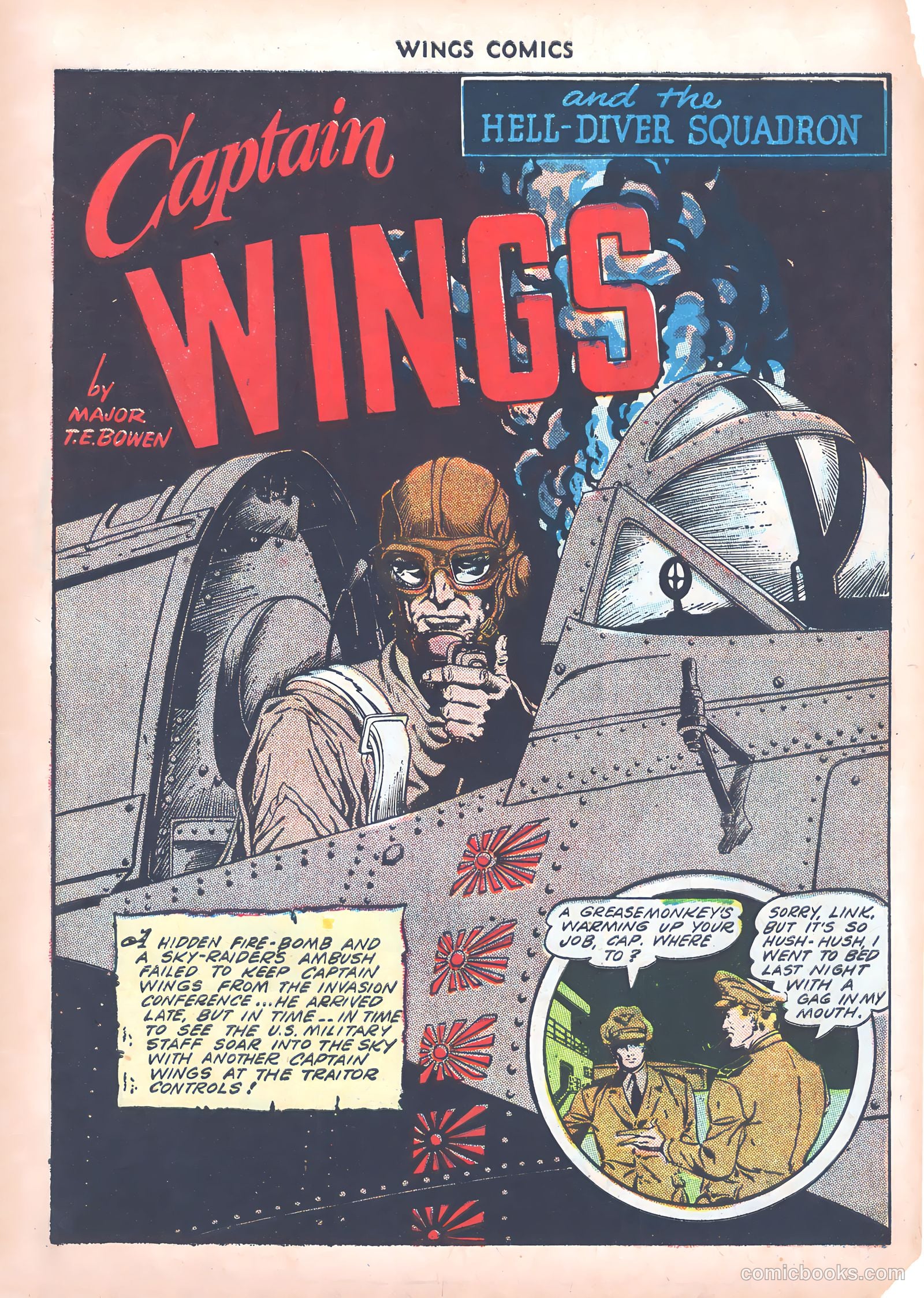 Wings Comics #39 (1943) — page 3 of 60