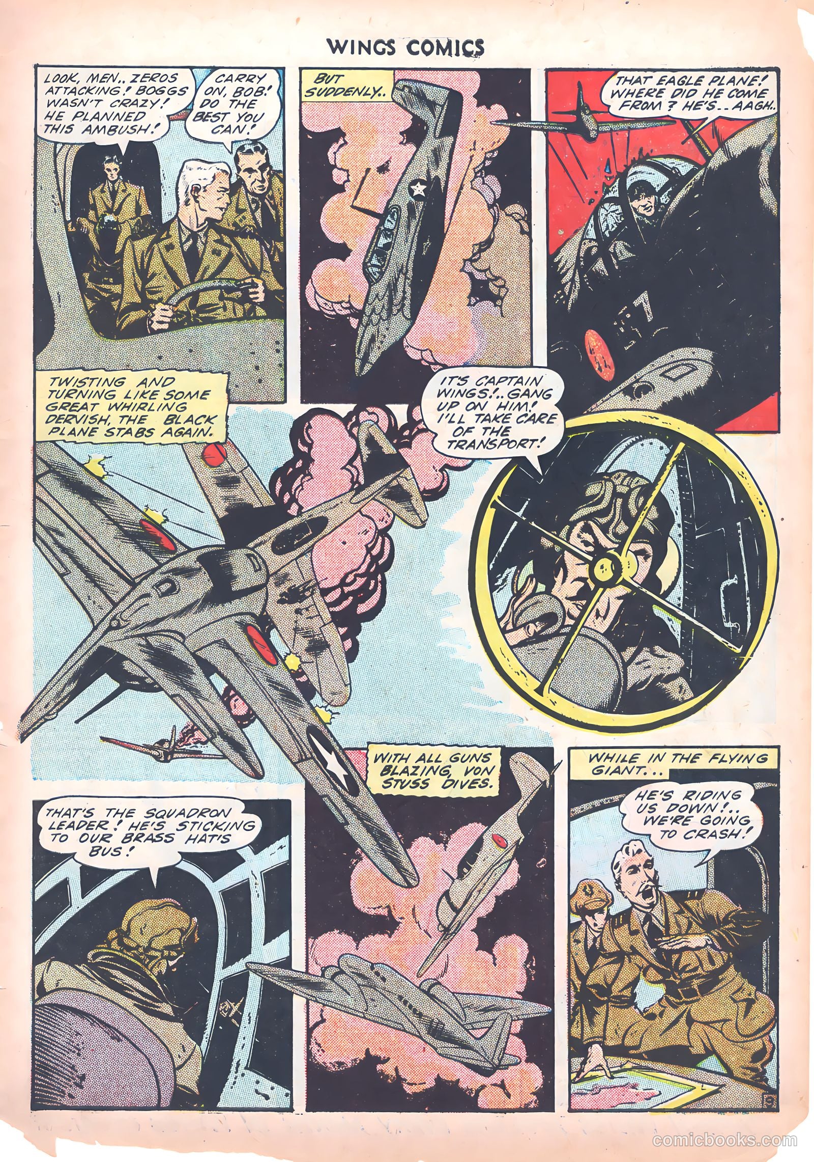Wings Comics #39 (1943) — page 11 of 60
