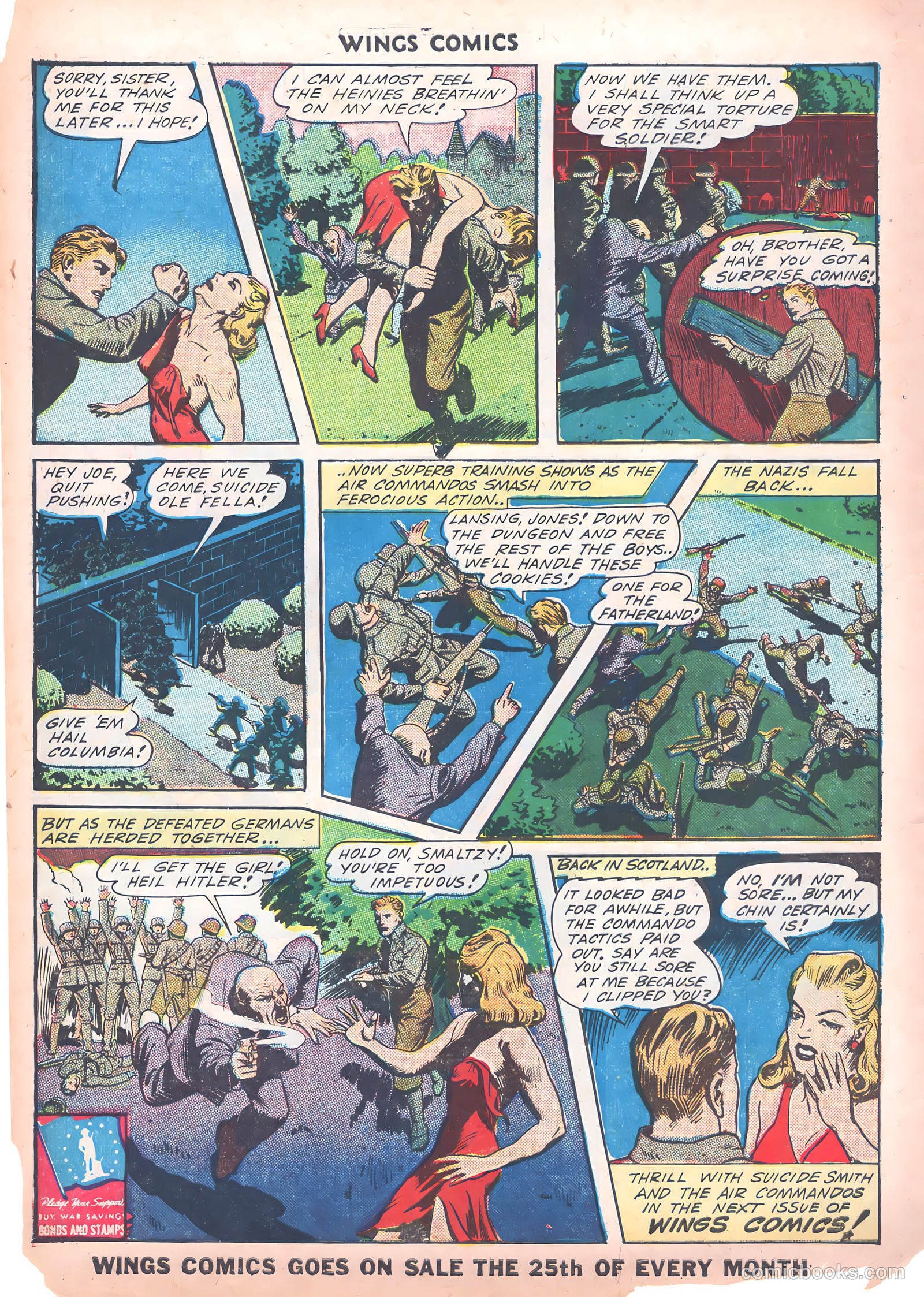 Wings Comics #39 (1943) — page 18 of 60
