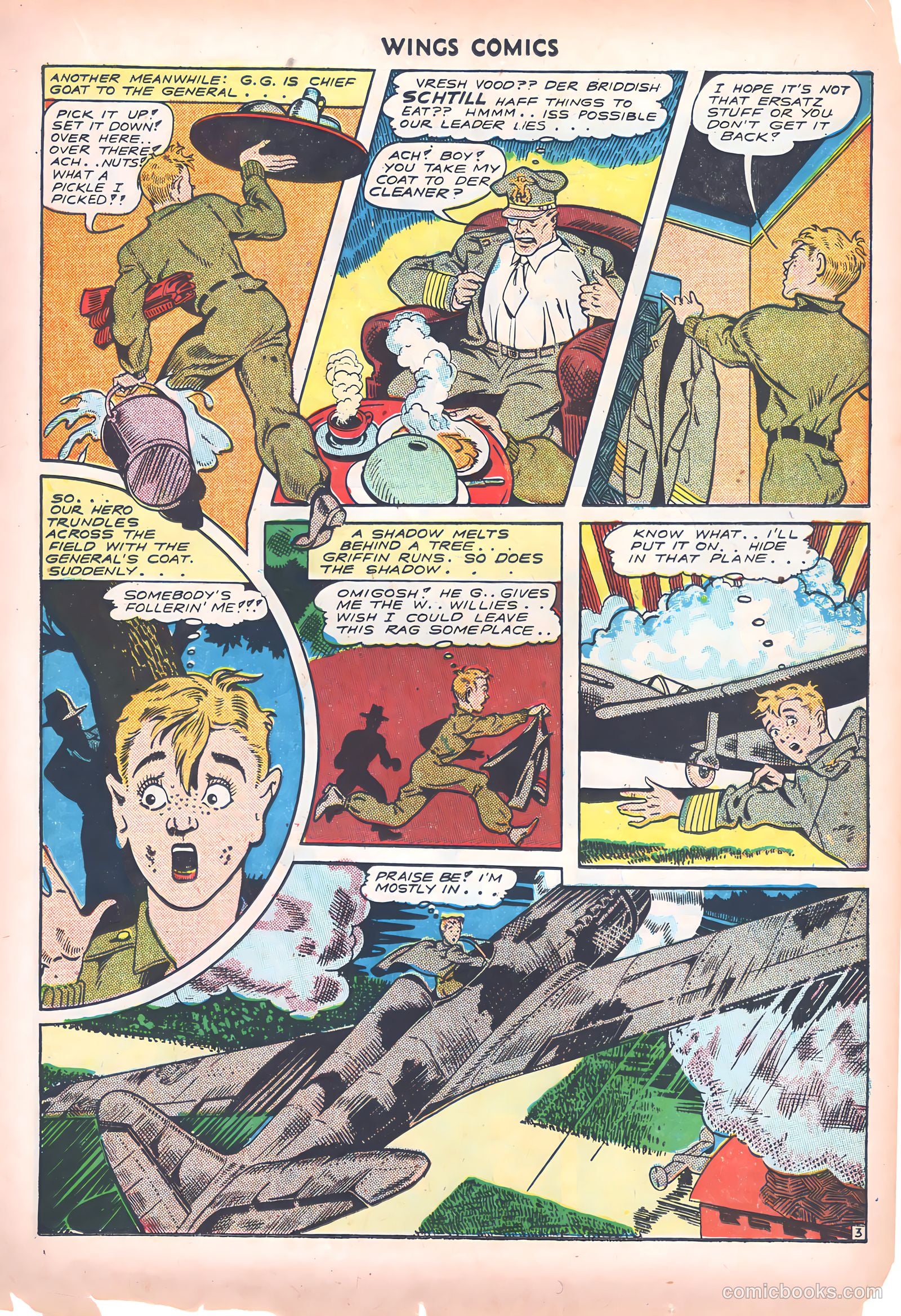Wings Comics #39 (1943) — page 21 of 60