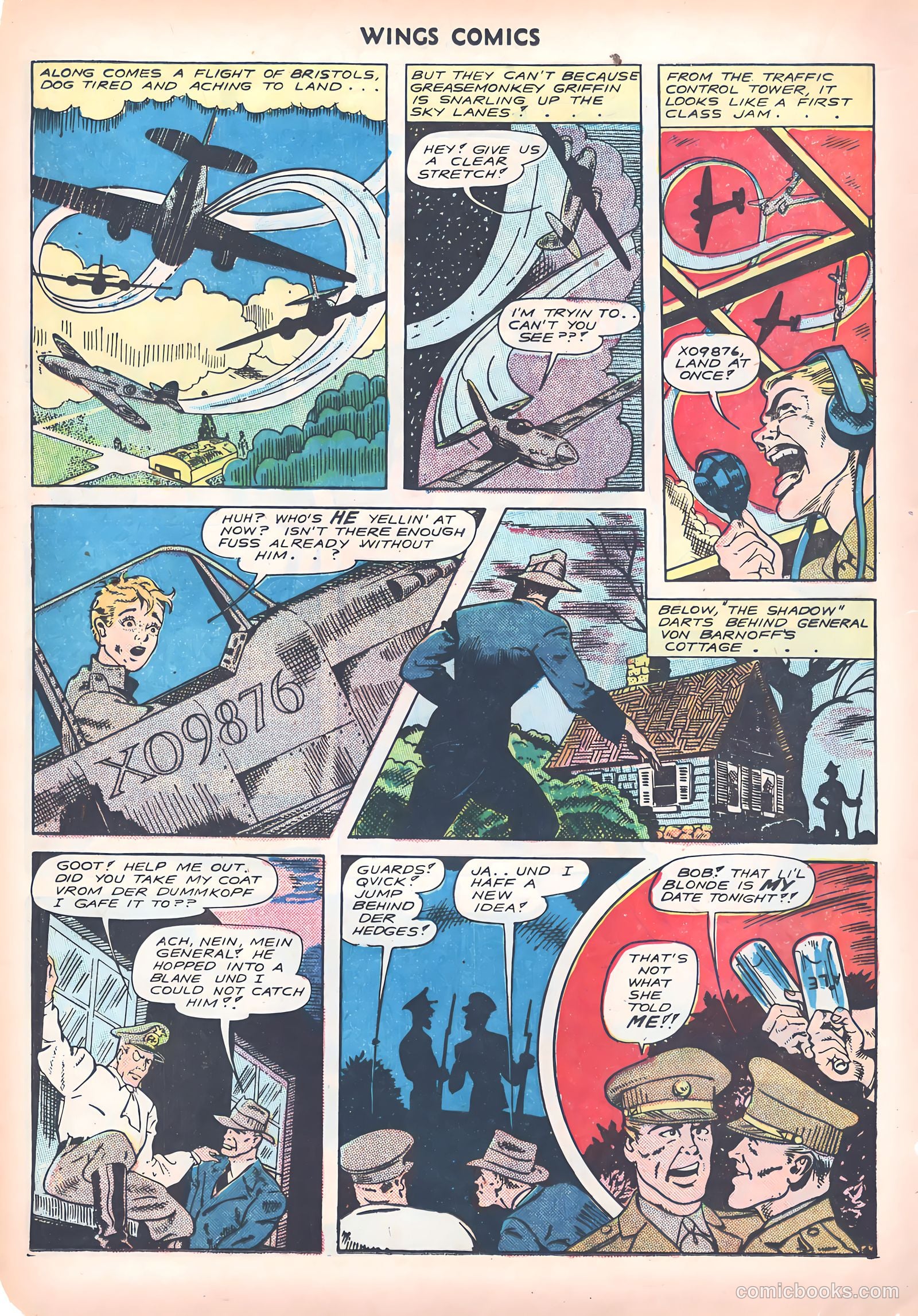 Wings Comics #39 (1943) — page 22 of 60