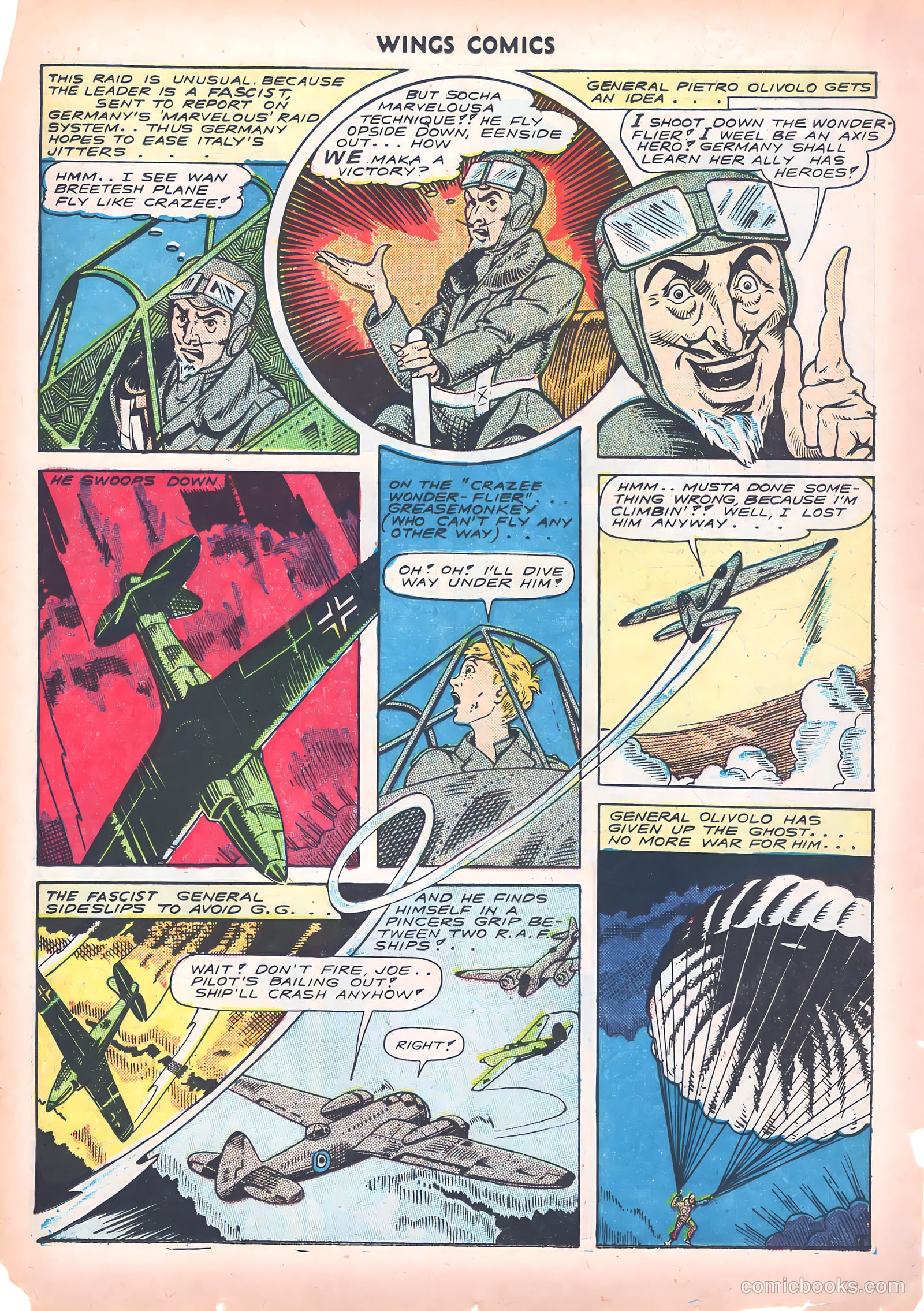 Wings Comics #39 (1943) — page 24 of 60