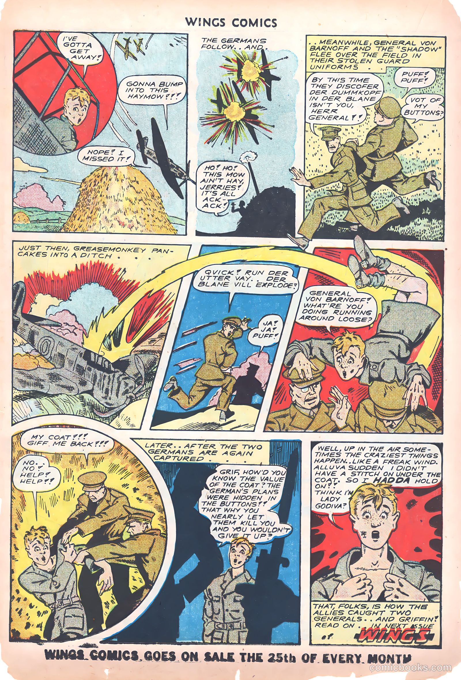 Wings Comics #39 (1943) — page 26 of 60