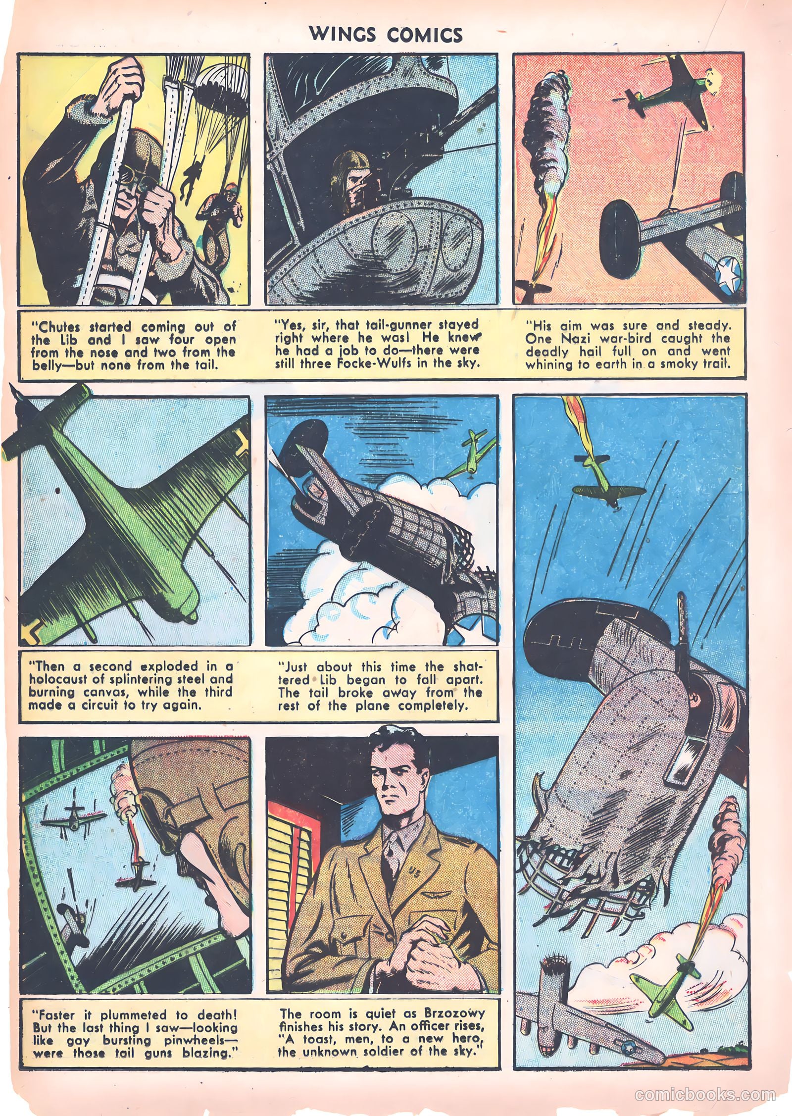 Wings Comics #39 (1943) — page 28 of 60