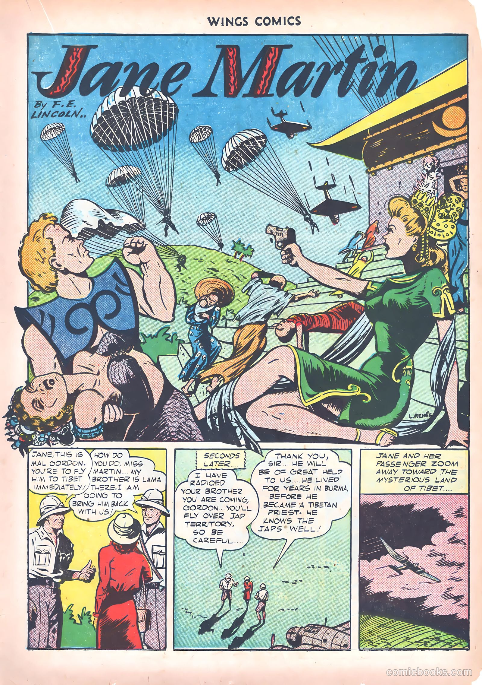 Wings Comics #39 (1943) — page 29 of 60