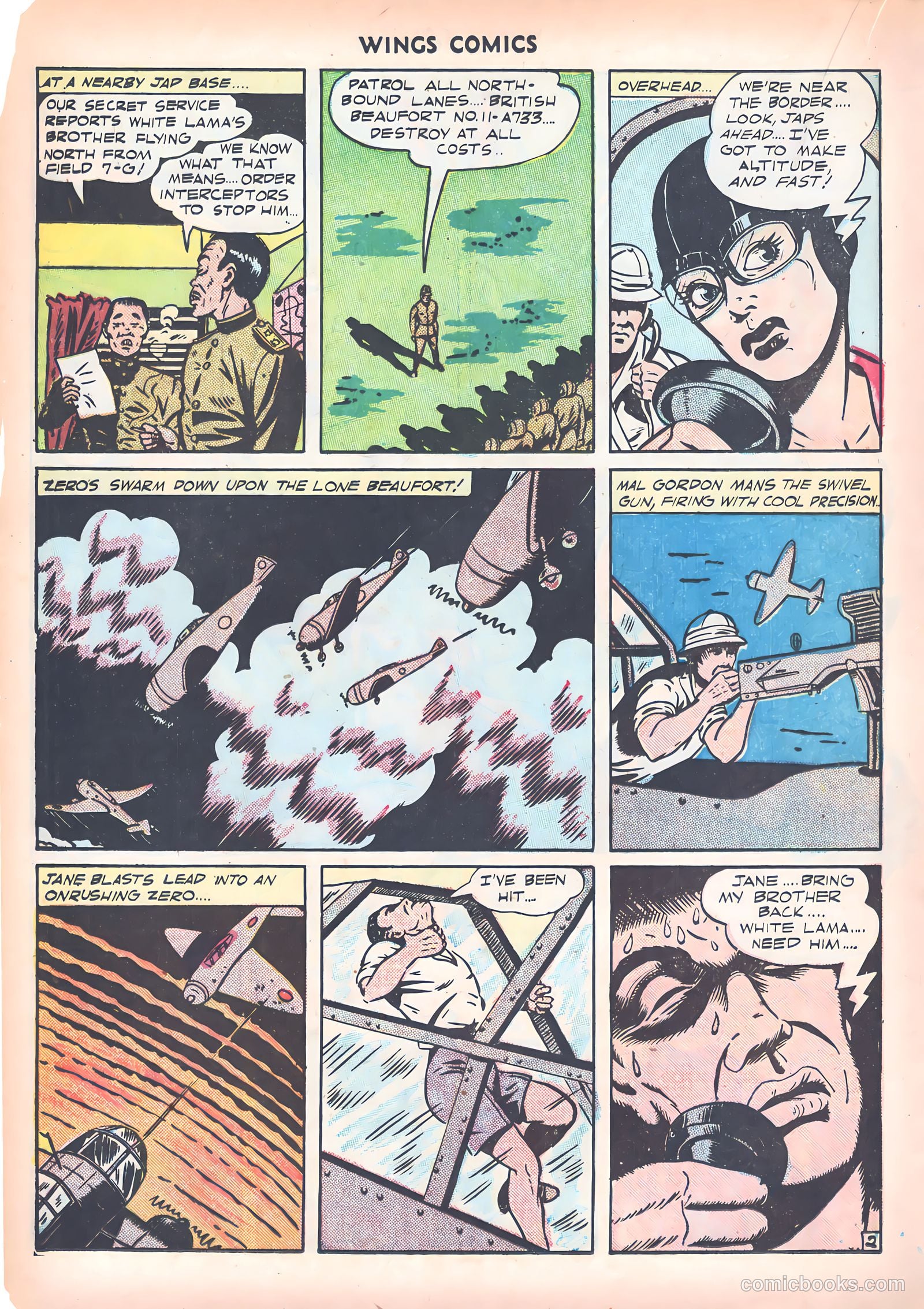 Wings Comics #39 (1943) — page 30 of 60