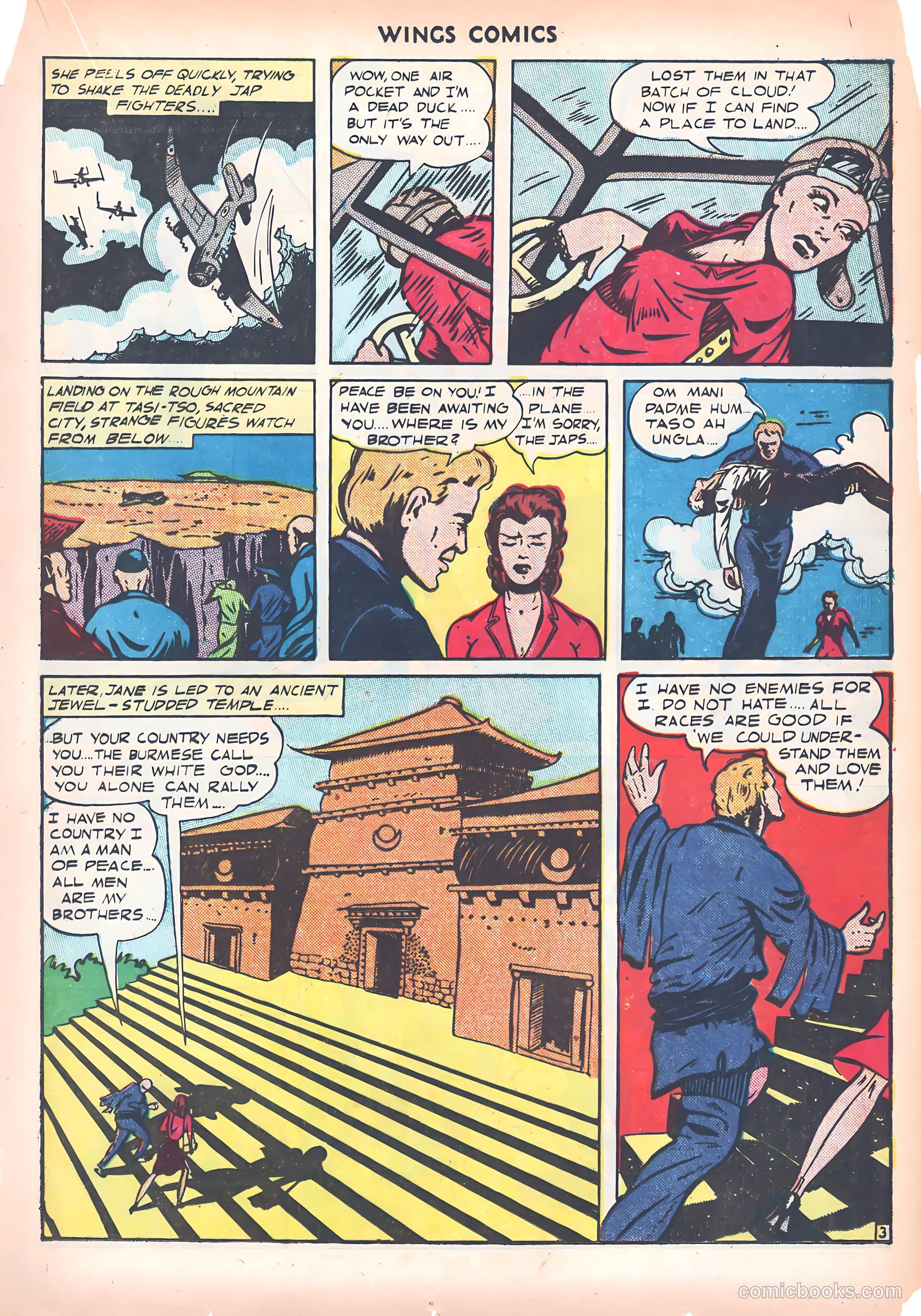 Wings Comics #39 (1943) — page 31 of 60