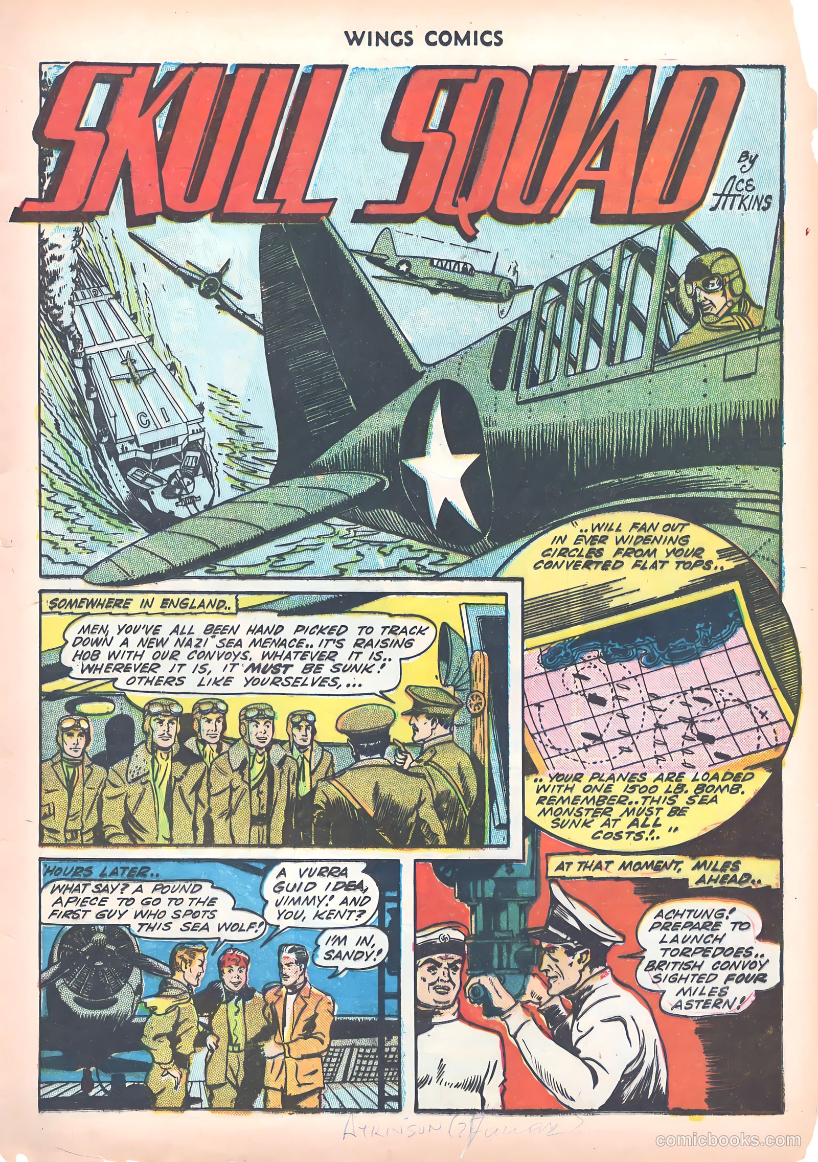 Wings Comics #39 (1943) — page 45 of 60