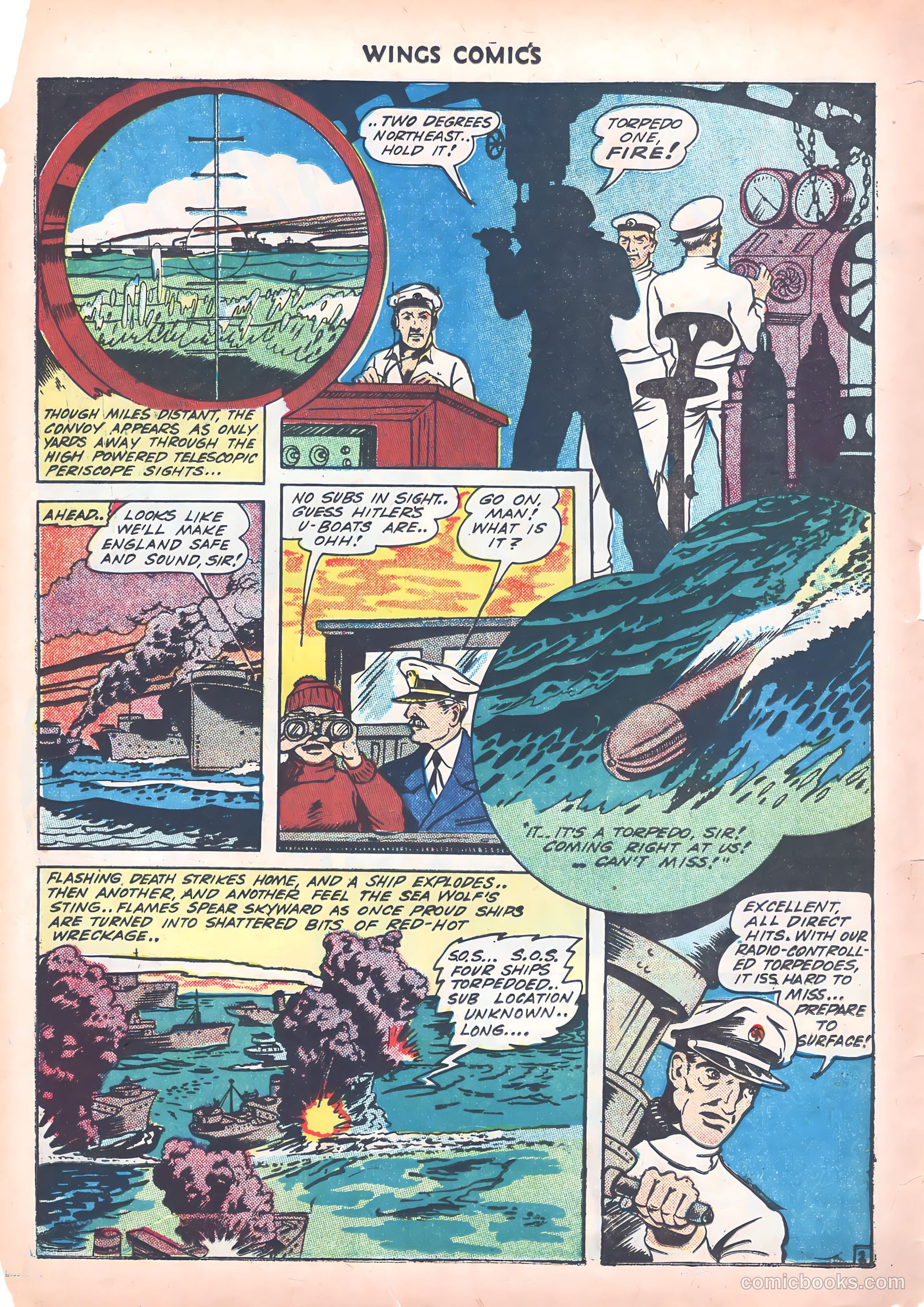 Wings Comics #39 (1943) — page 46 of 60