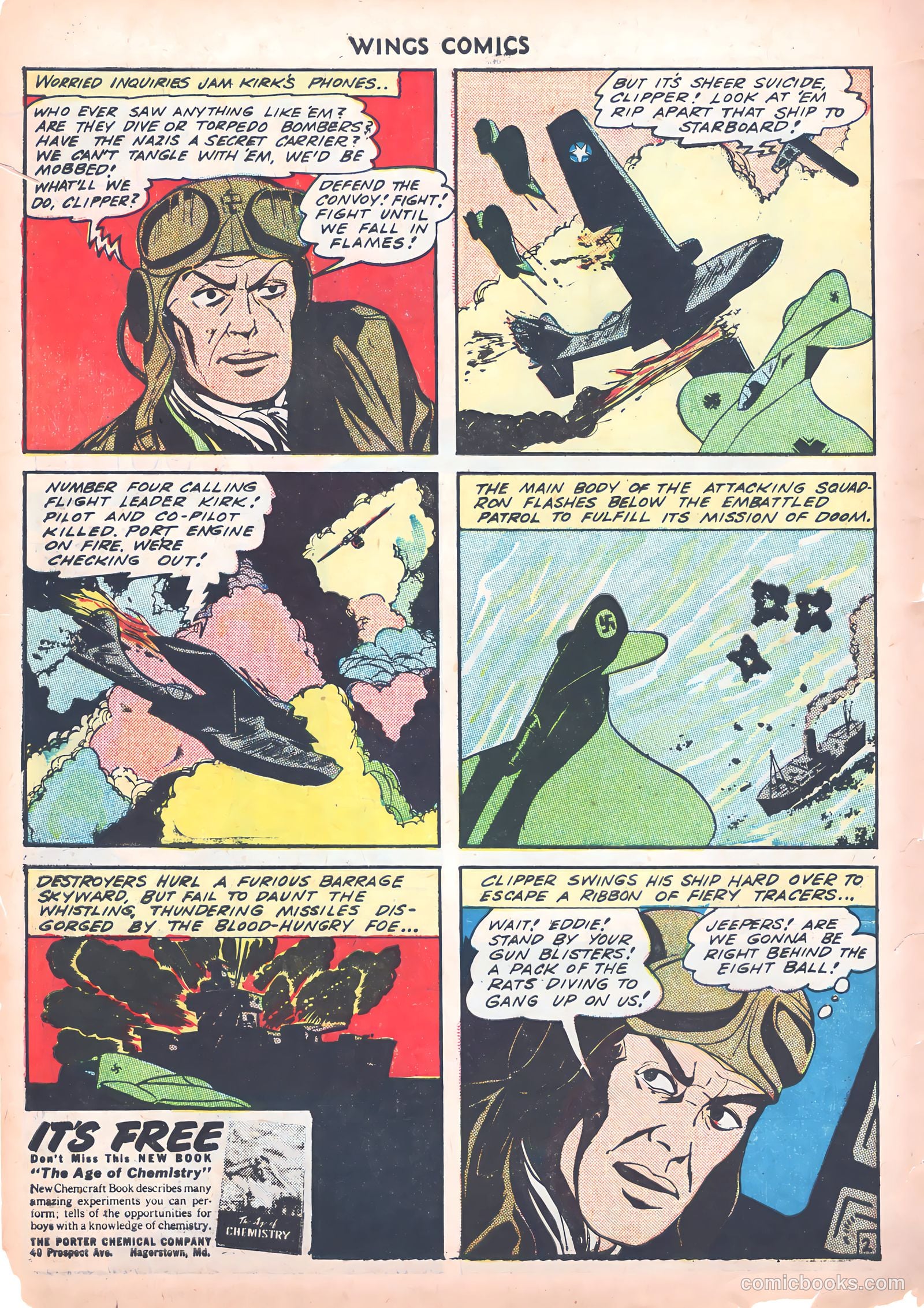 Wings Comics #39 (1943) — page 52 of 60
