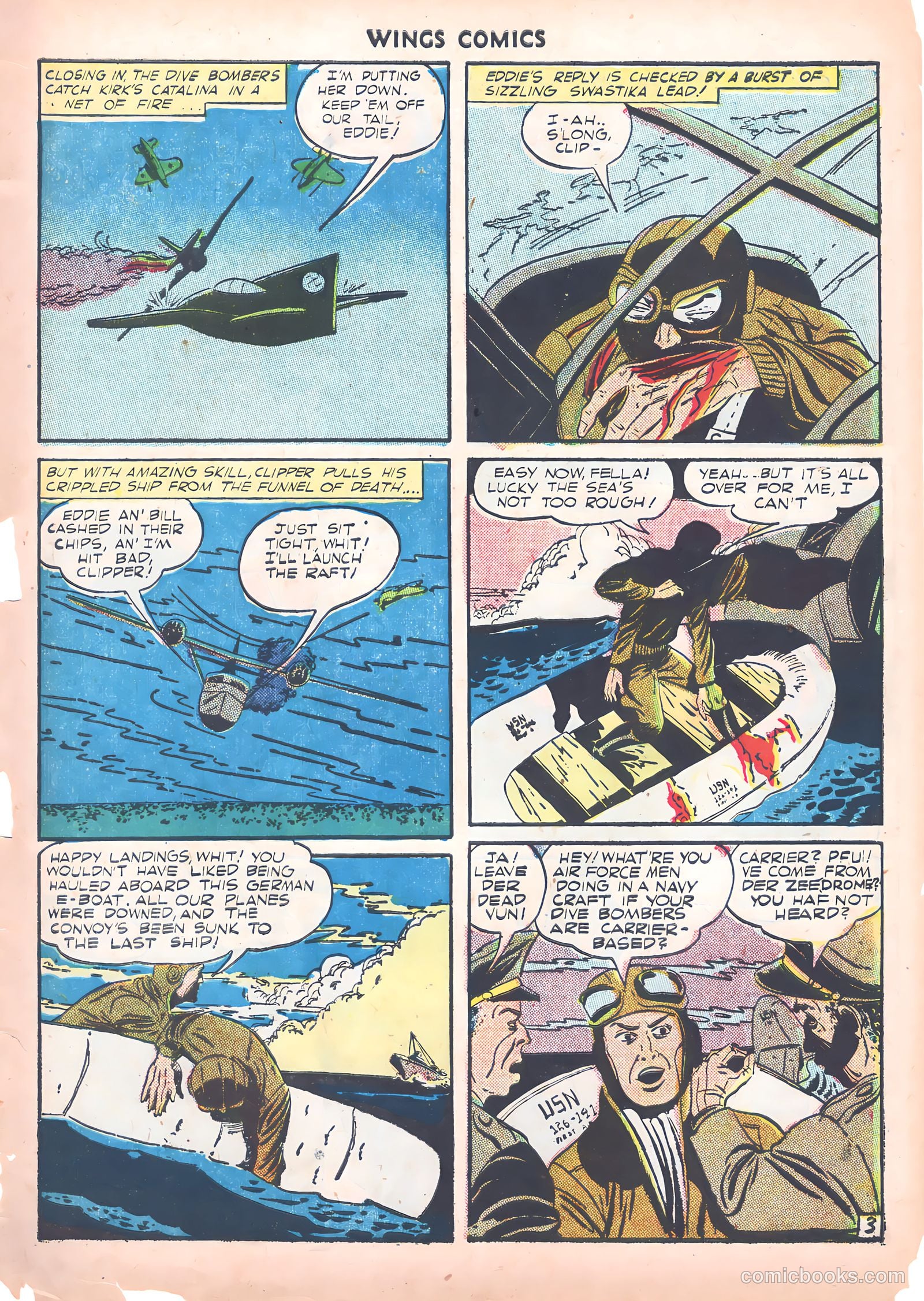 Wings Comics #39 (1943) — page 53 of 60