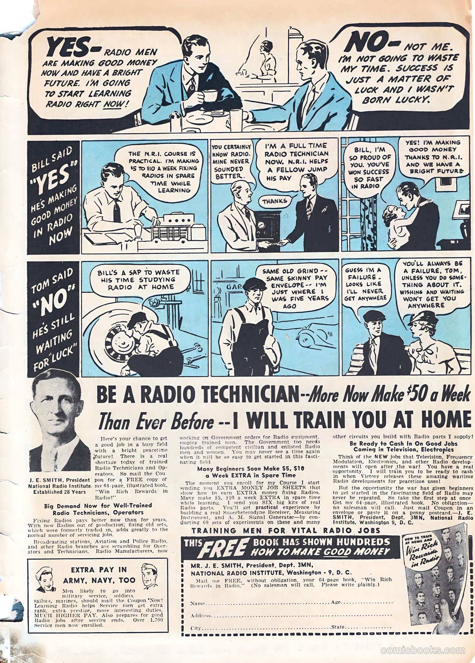 Wings Comics #39 (1943) — page 59 of 60