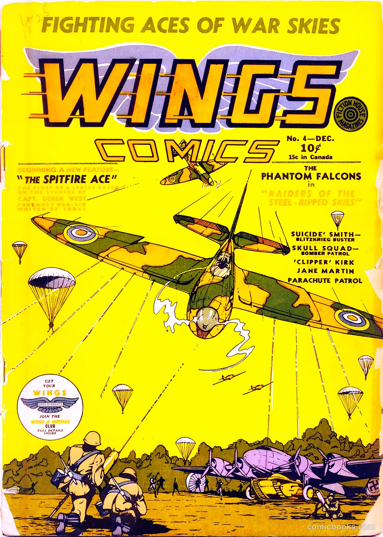 Wings Comics #4