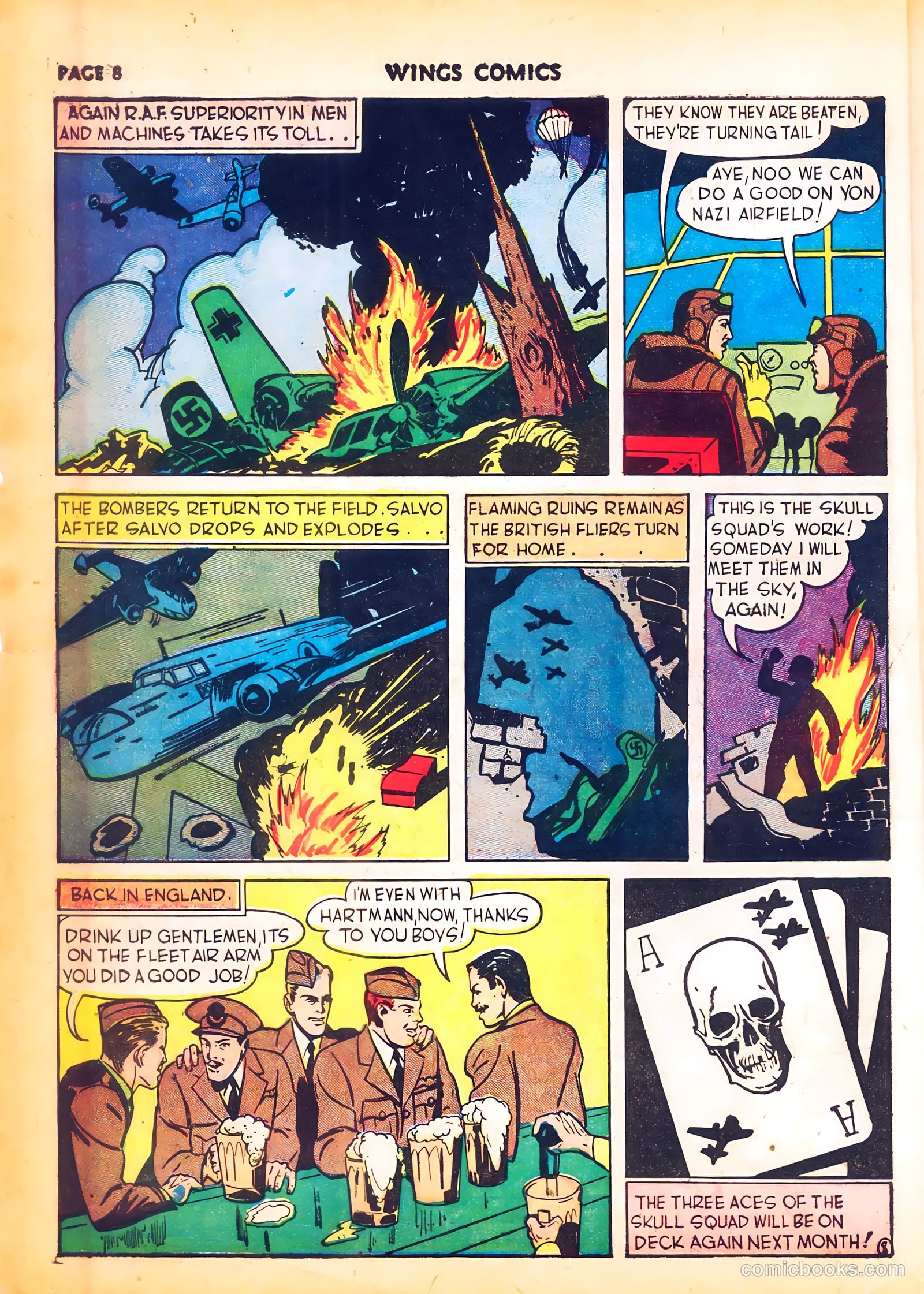 Wings Comics #4 (1940) — page 10 of 68