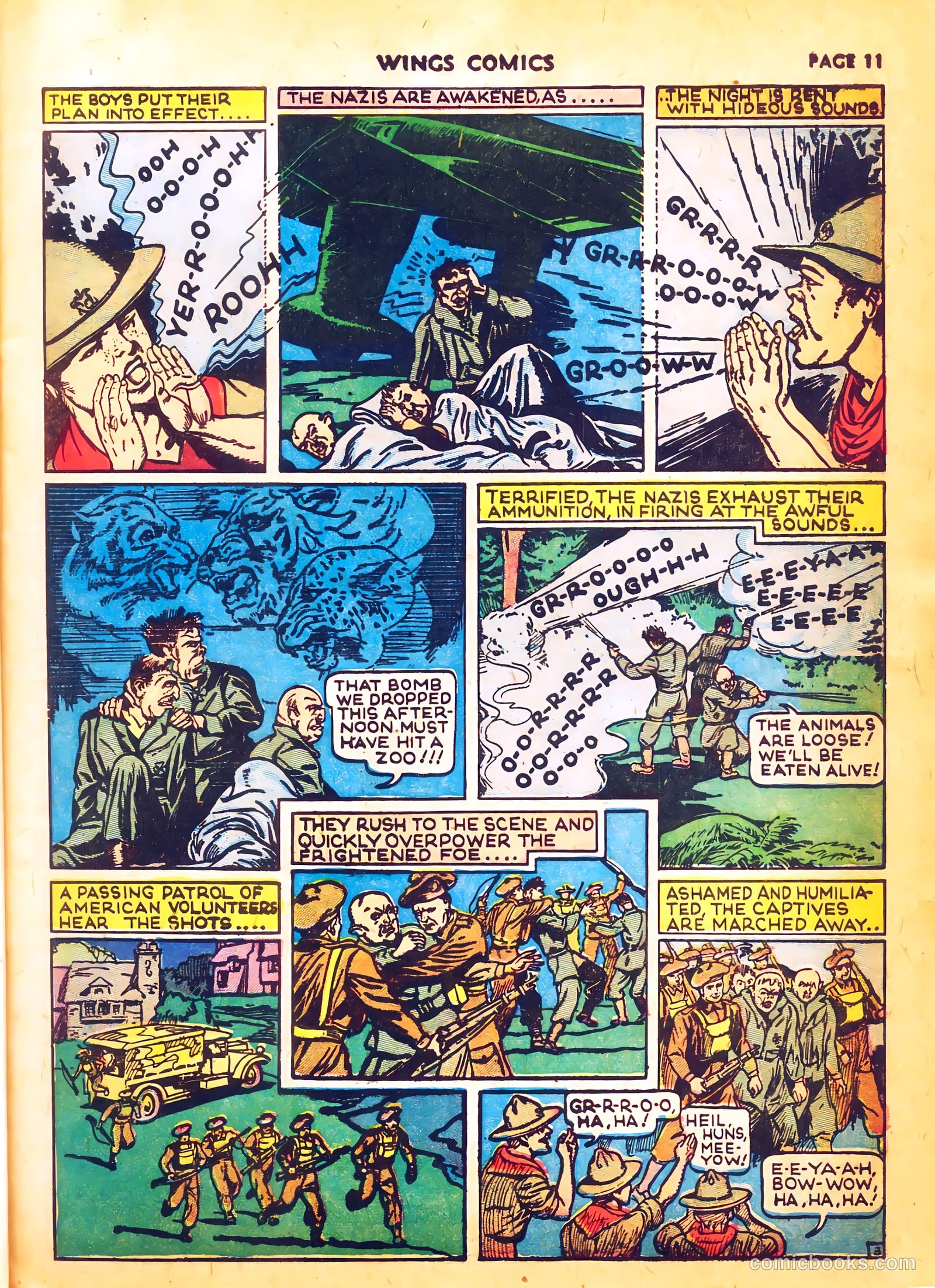 Wings Comics #4 (1940) — page 13 of 68