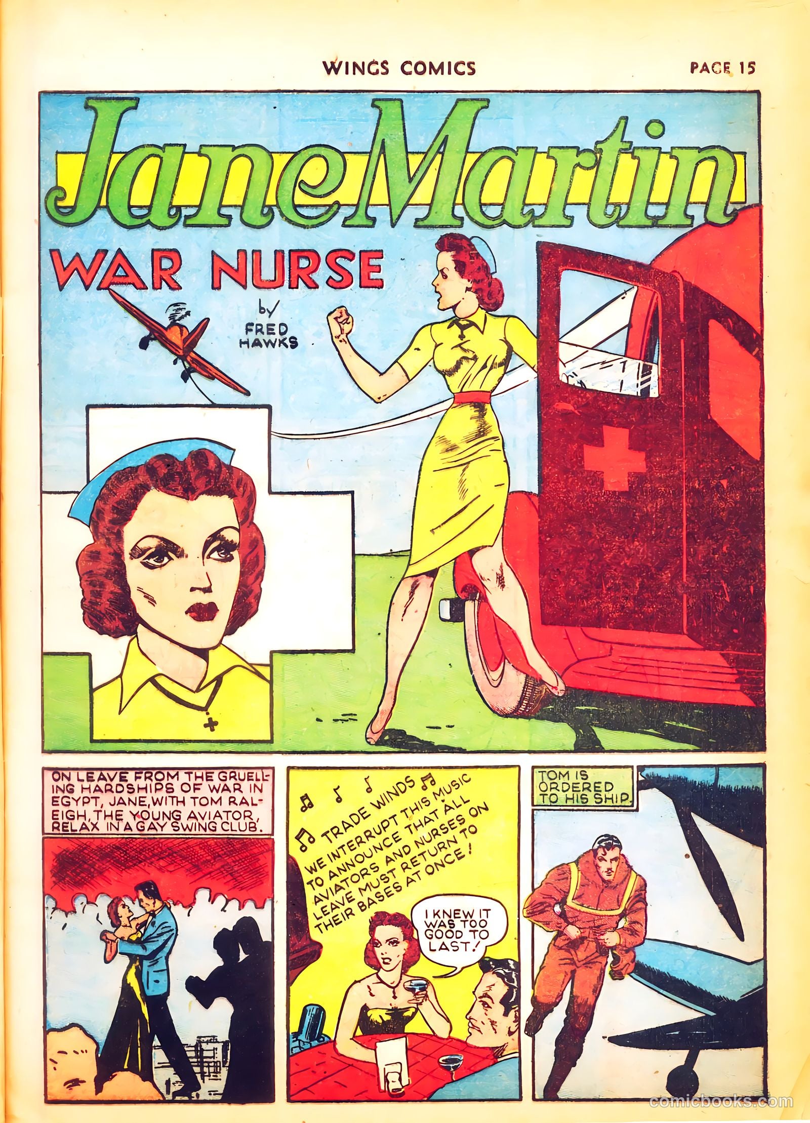 Wings Comics #4 (1940) — page 17 of 68