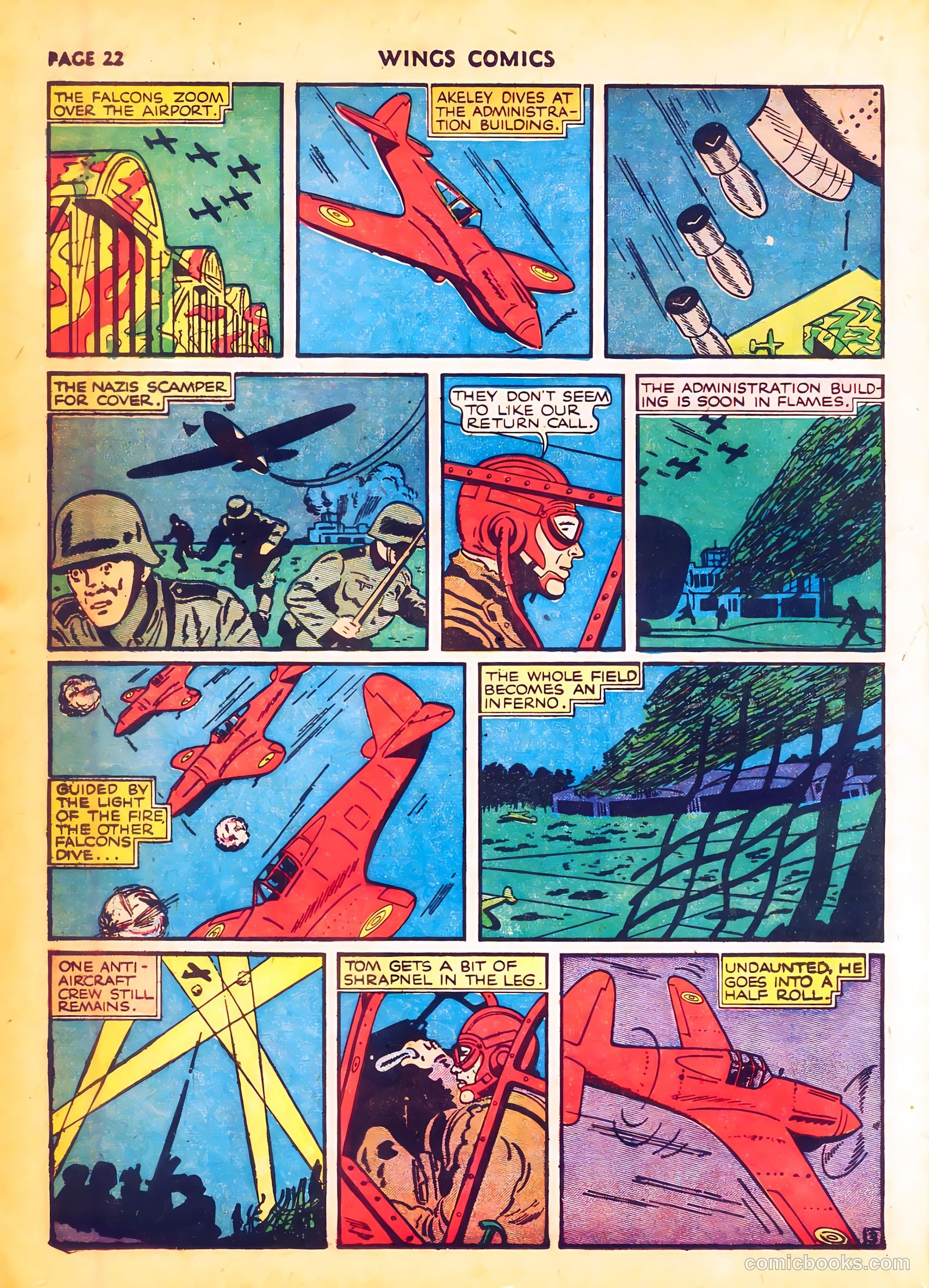 Wings Comics #4 (1940) — page 24 of 68