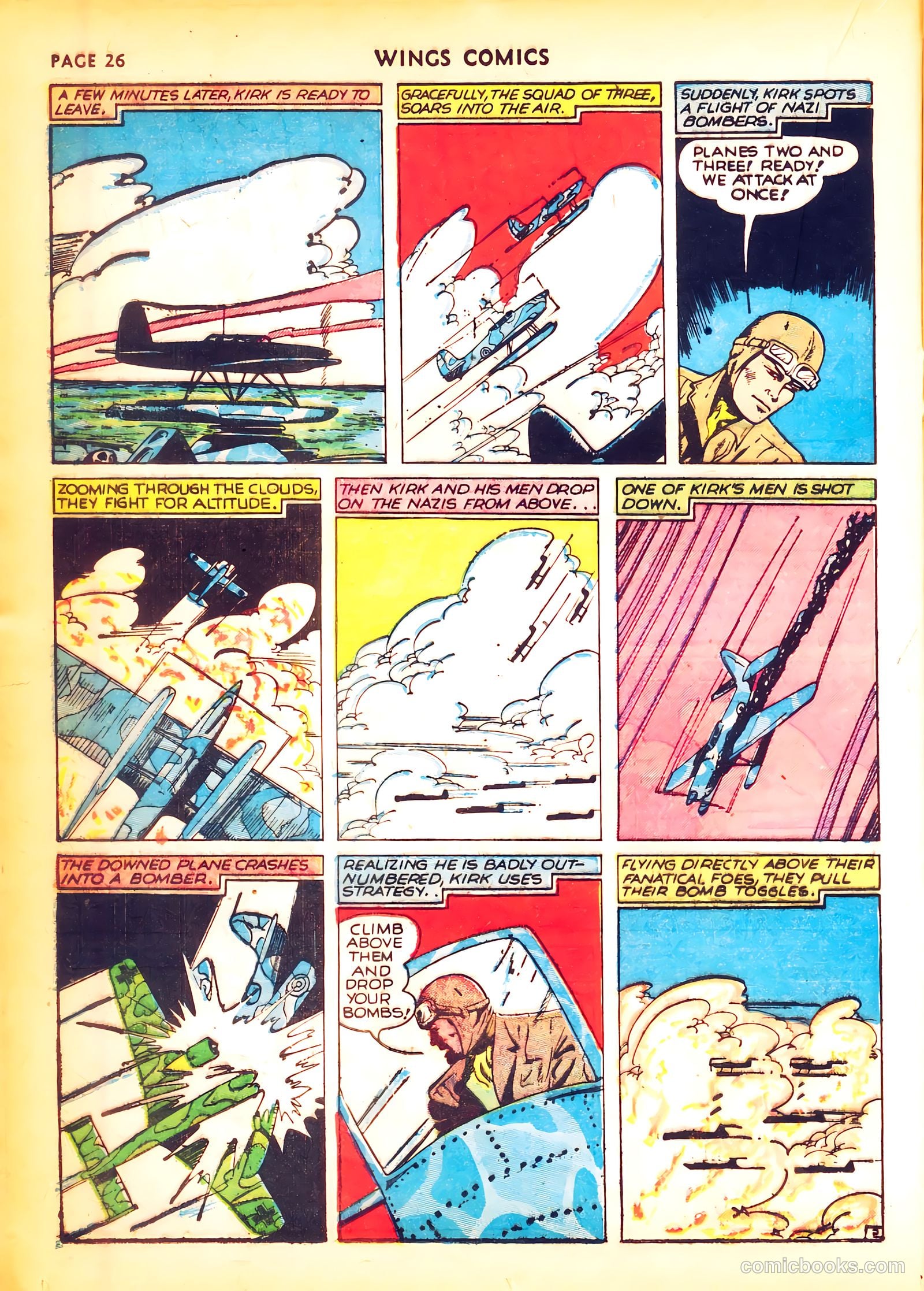 Wings Comics #4 (1940) — page 28 of 68