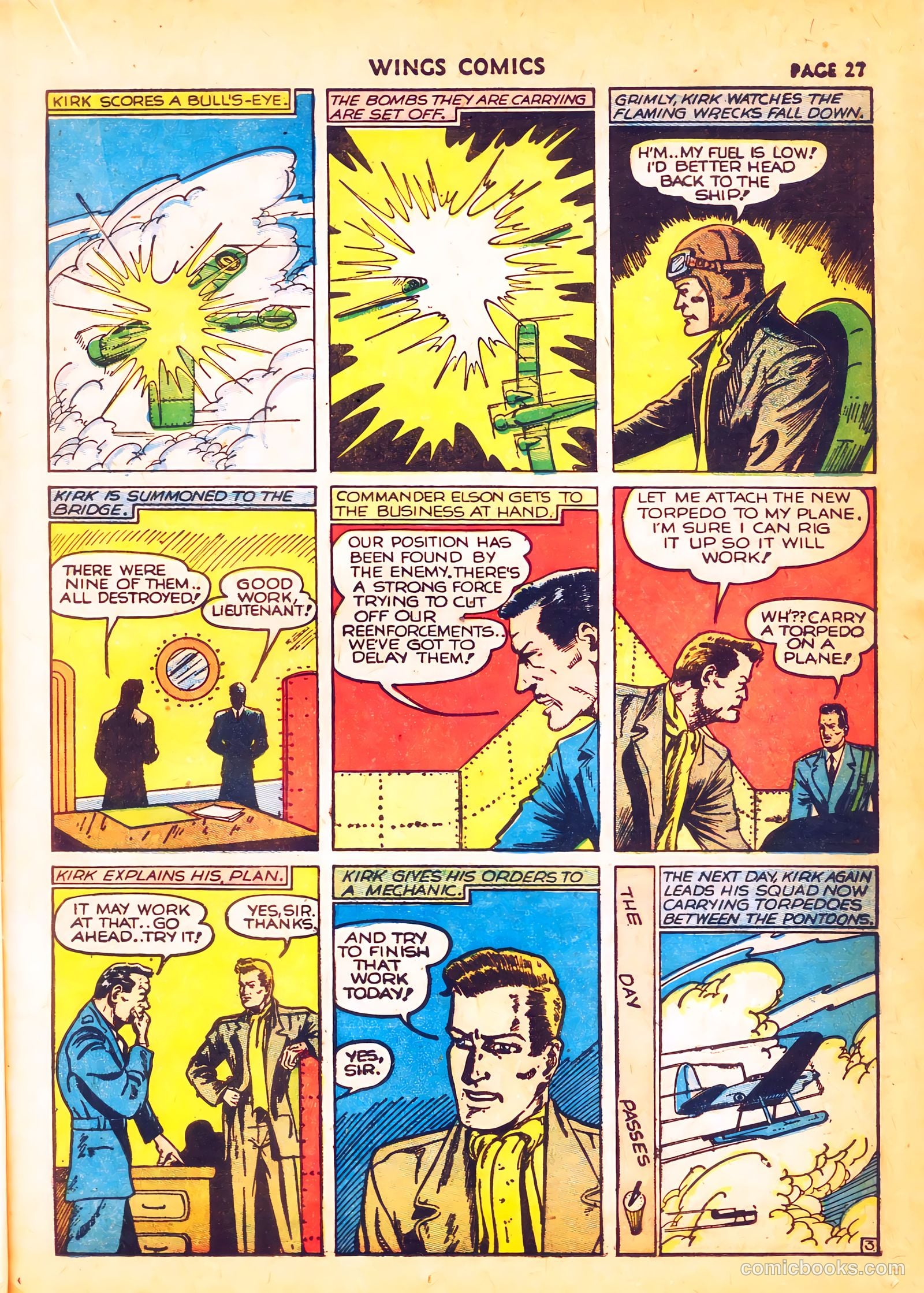 Wings Comics #4 (1940) — page 29 of 68