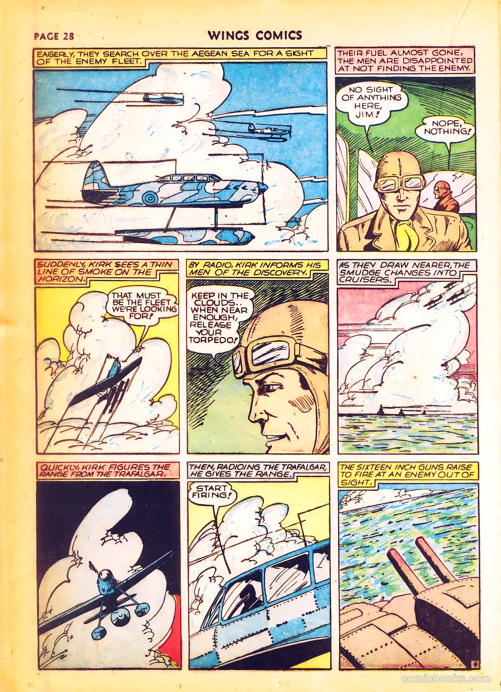 Wings Comics #4 (1940) — page 30 of 68