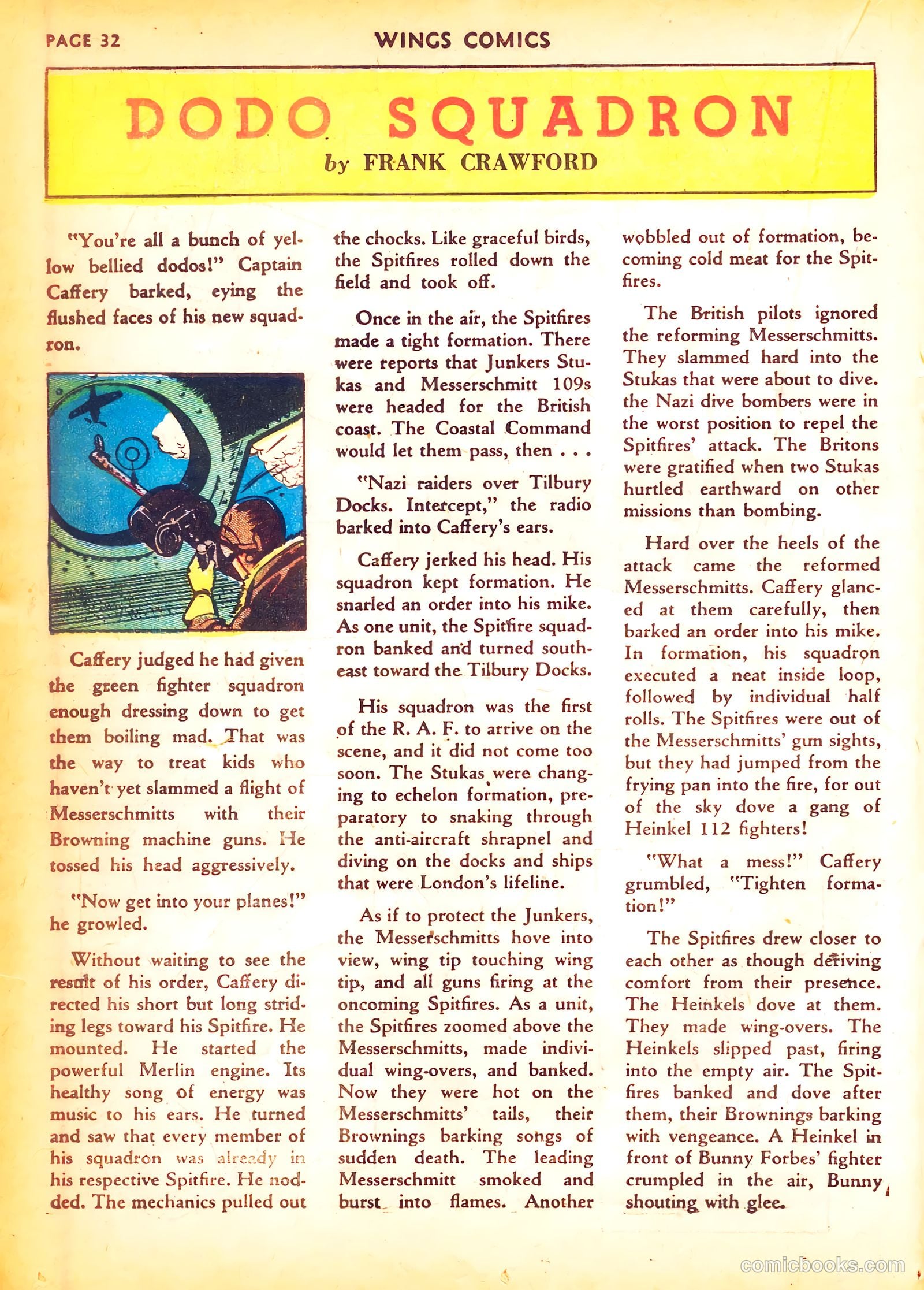 Wings Comics #4 (1940) — page 34 of 68