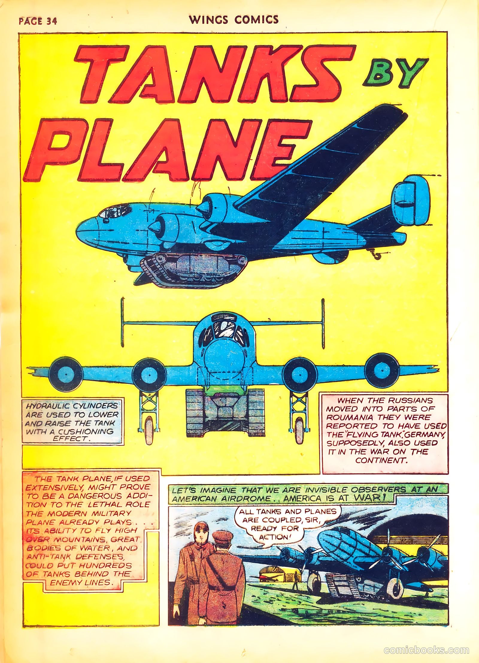 Wings Comics #4 (1940) — page 36 of 68