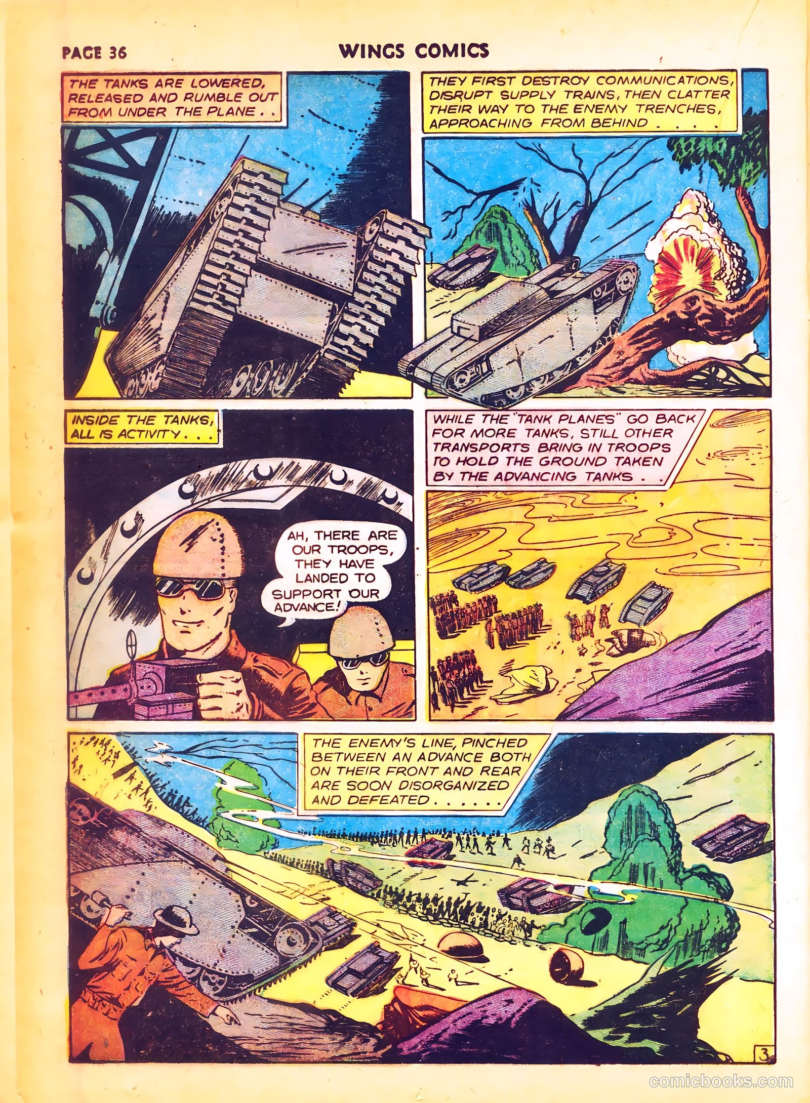 Wings Comics #4 (1940) — page 38 of 68