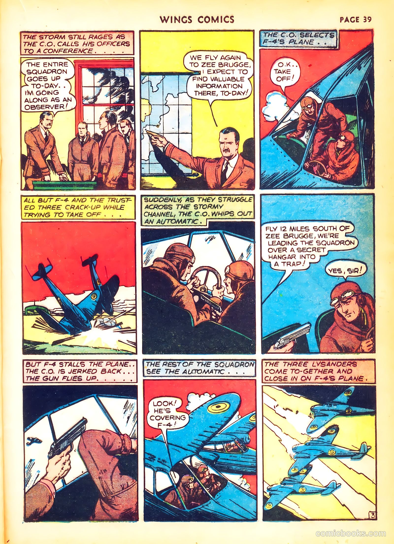Wings Comics #4 (1940) — page 41 of 68