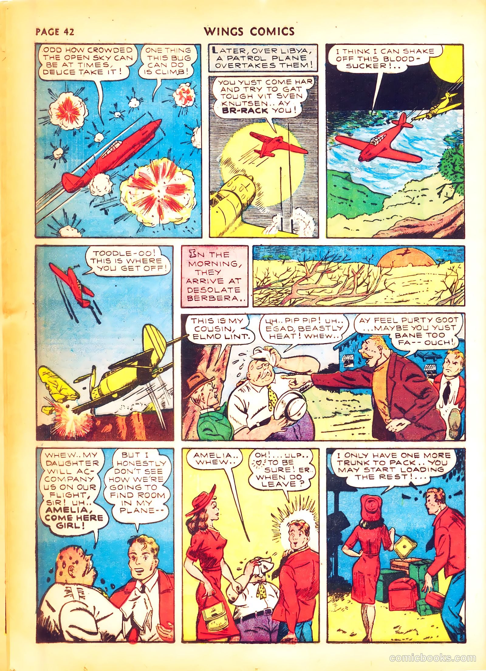 Wings Comics #4 (1940) — page 44 of 68