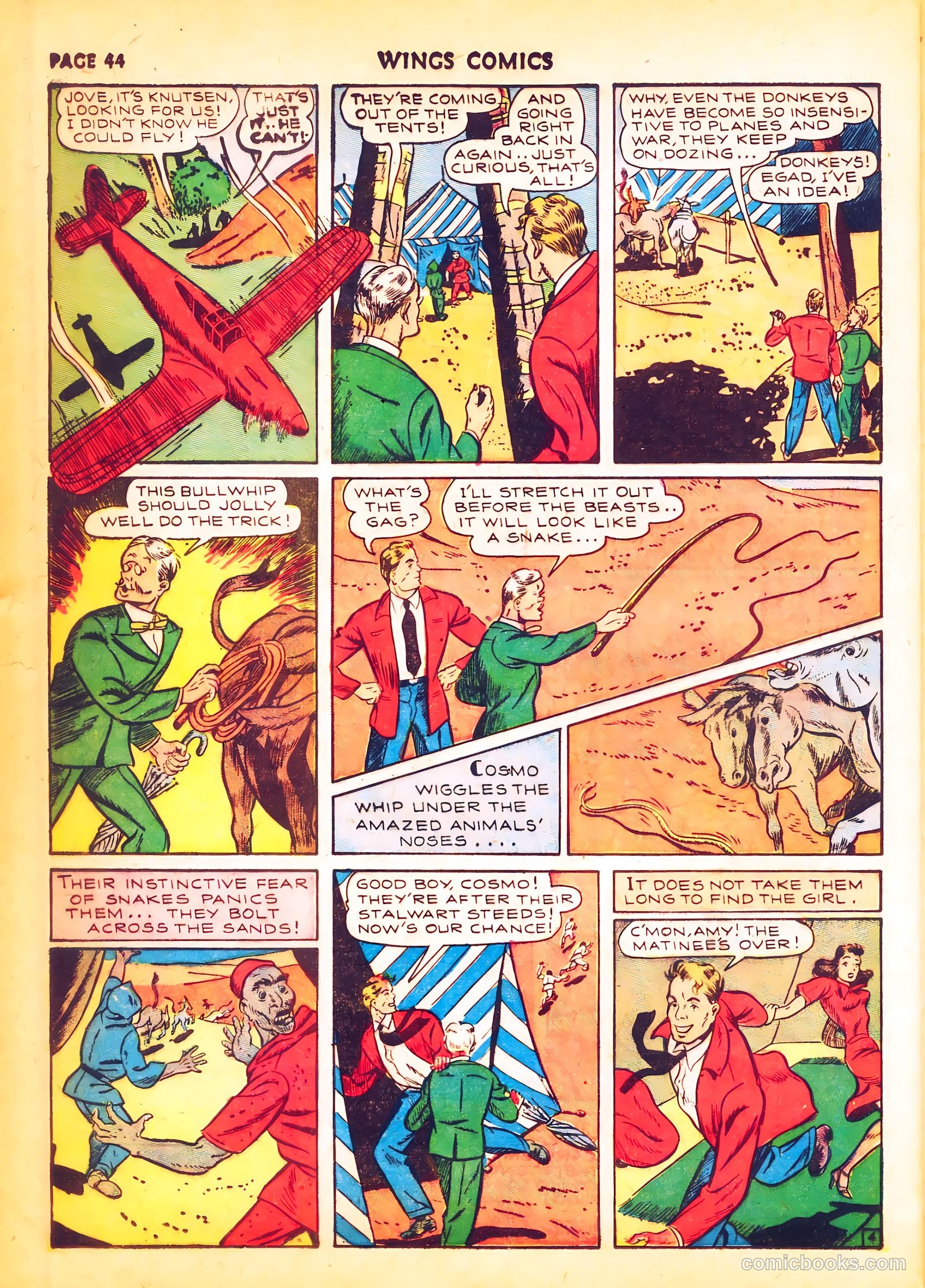 Wings Comics #4 (1940) — page 46 of 68